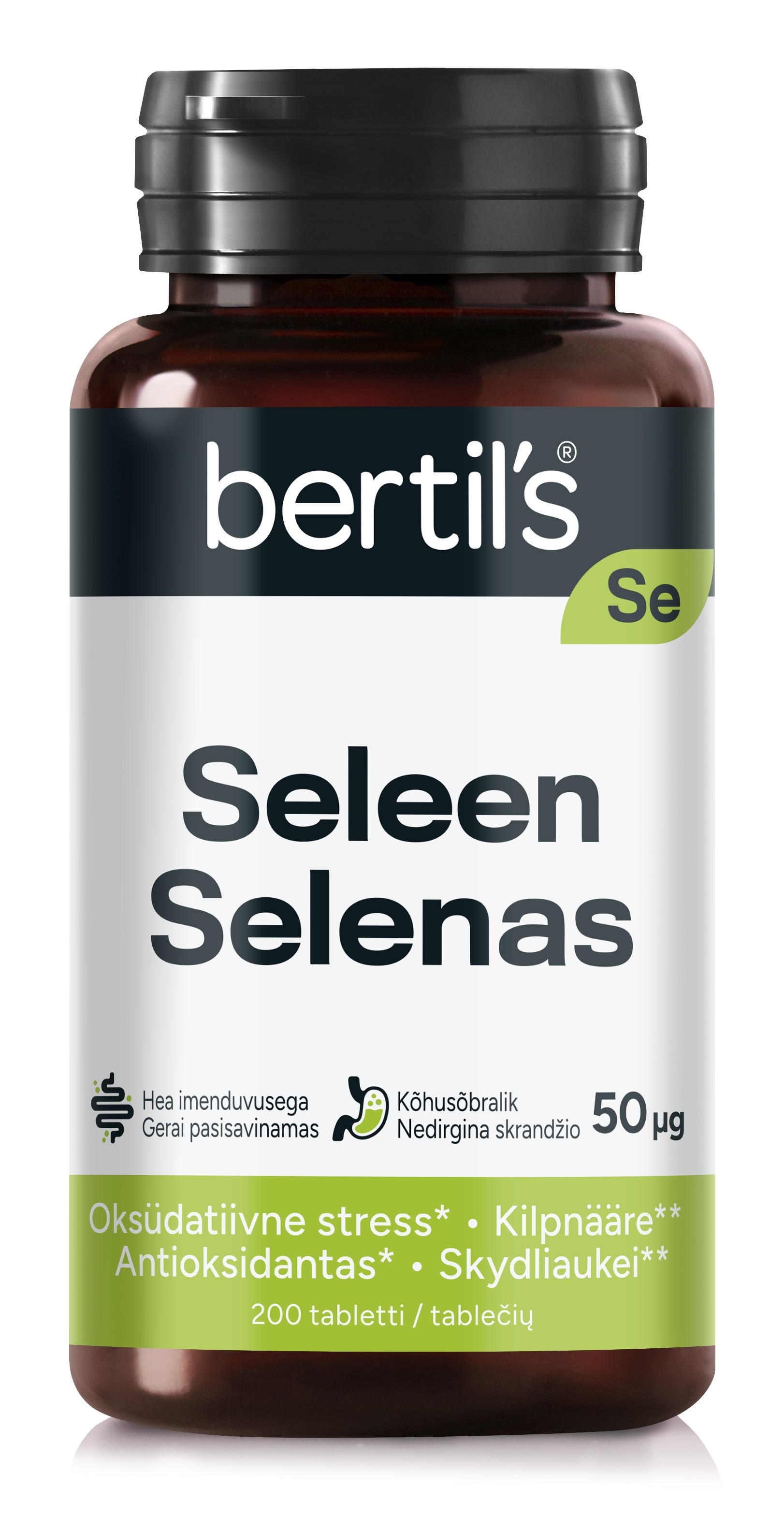 BERTILS SELEEN TBL 50MCG N200 - Tootepilt 