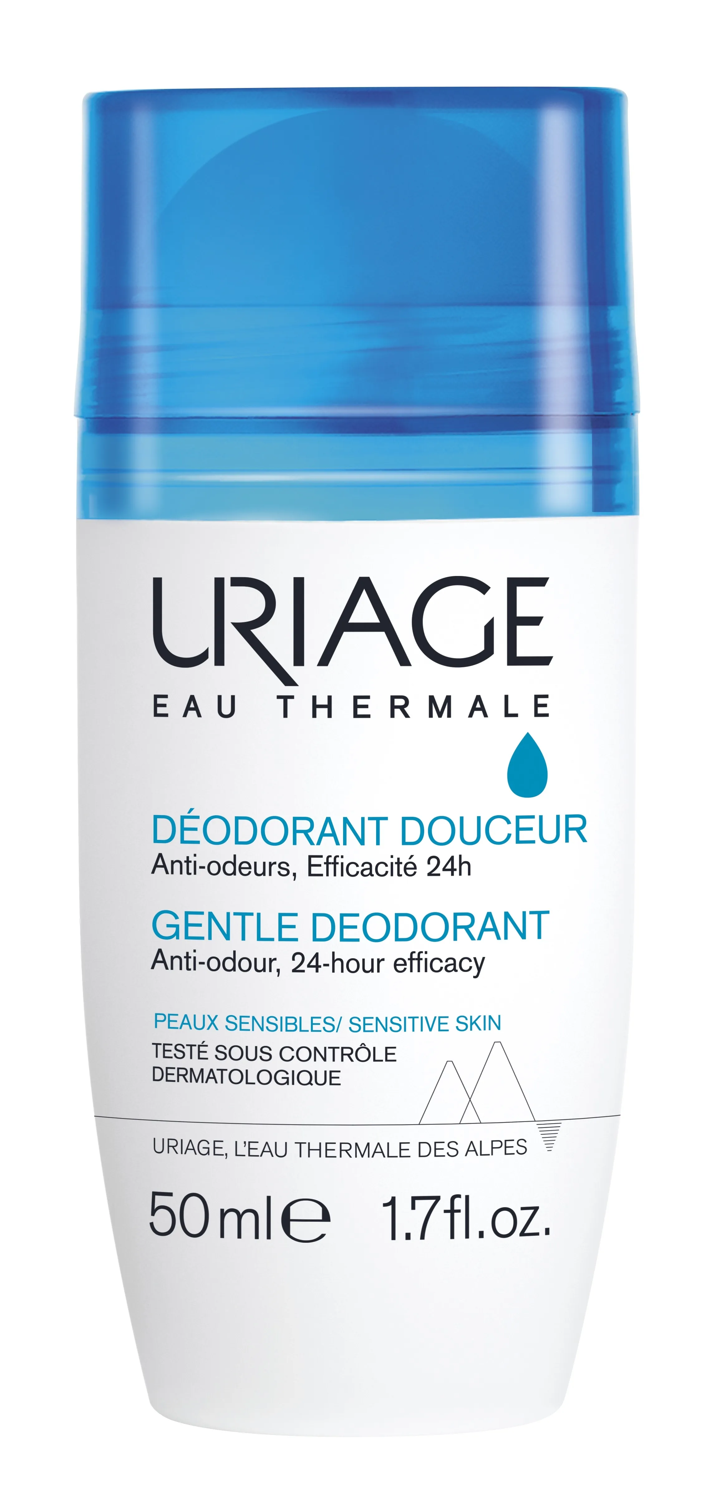 URIAGE ROLL-ON DEODORANT ALUMIINIUMIVABA 50ML - Tootepilt 