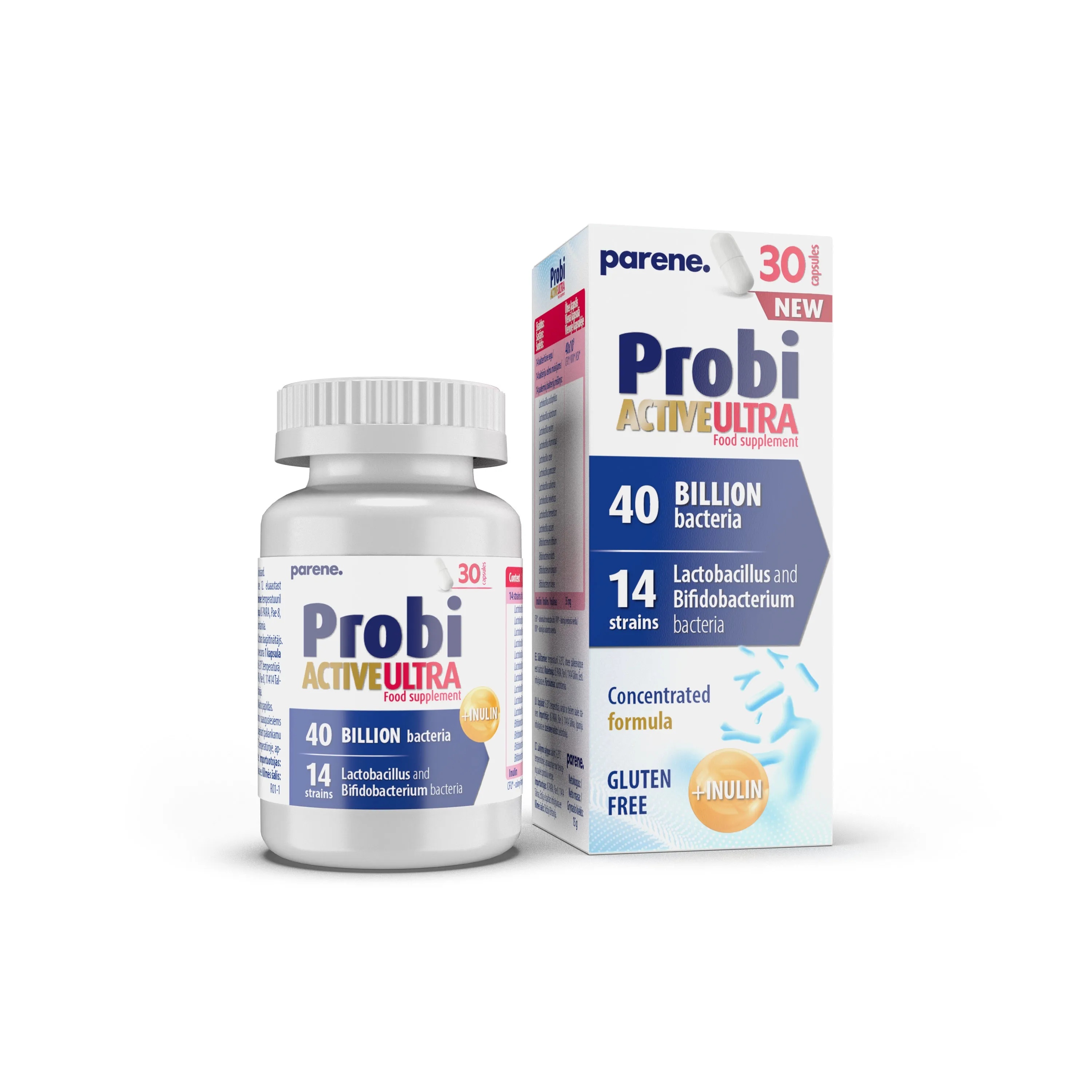 PARENE PROBIACTIVE ULTRA KAPSLID N30 - Tootepilt 