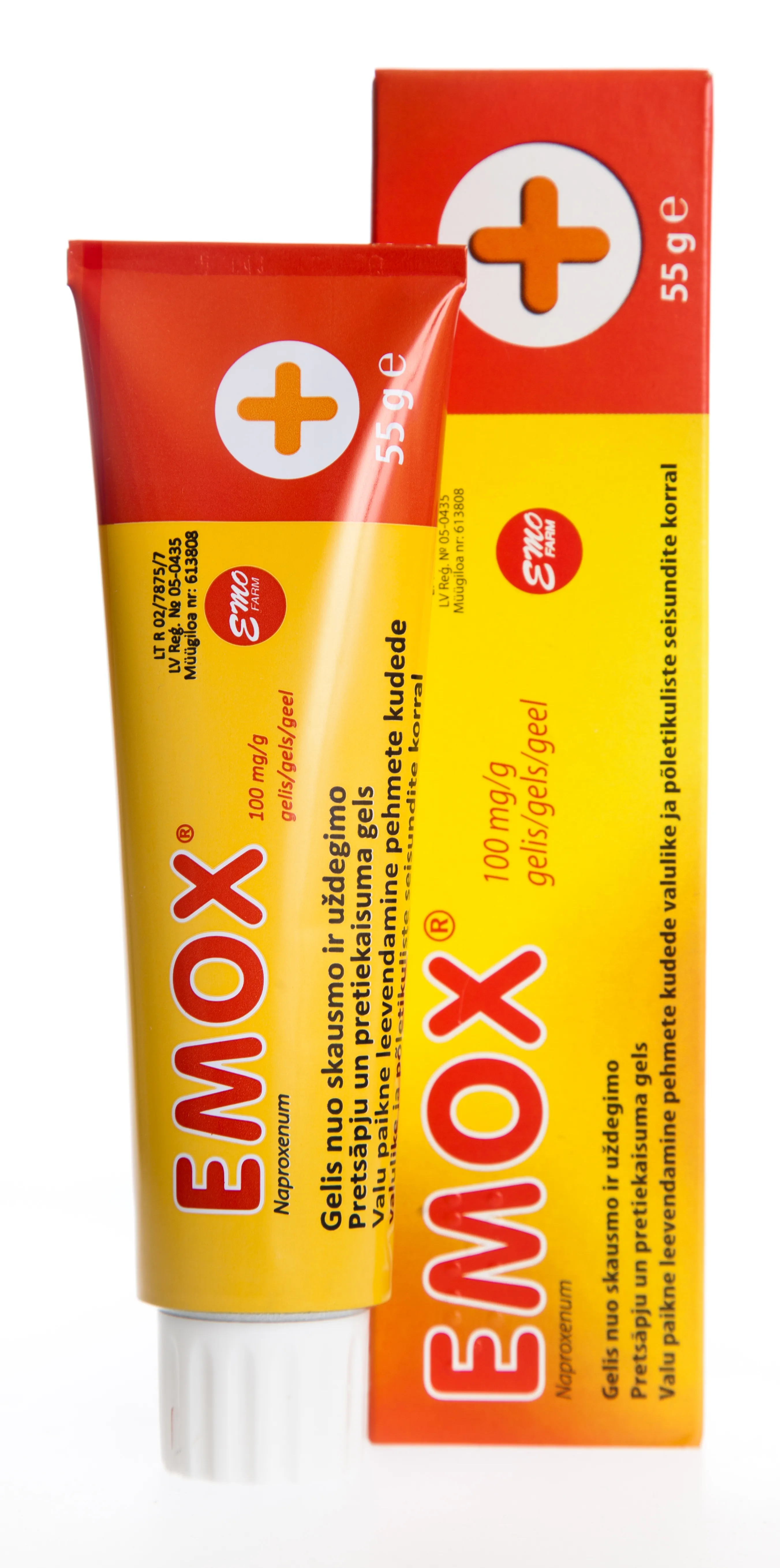 EMOX GEEL 100MG/G 55G - Tootepilt 