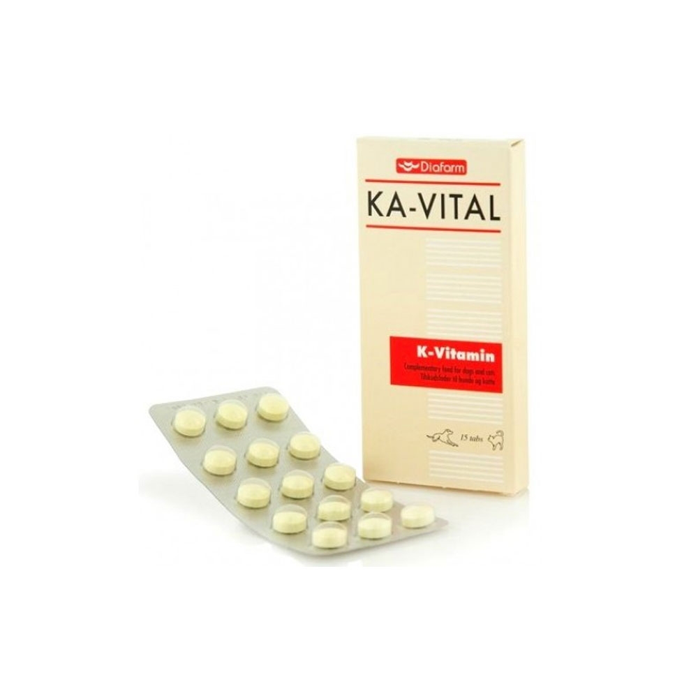 Diafarm Ka-Vital tabletid koertele ja kassidele, N15 - Tootepilt 