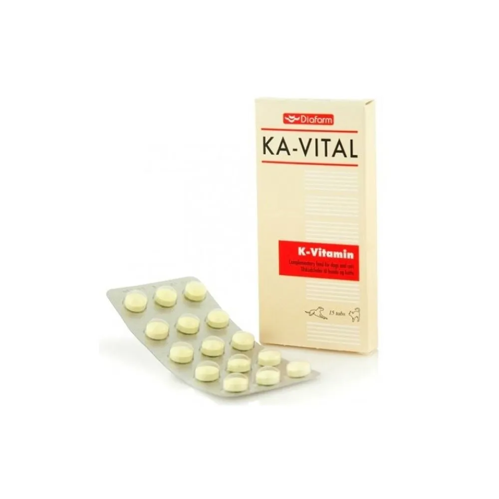 Diafarm Ka-Vital tabletid koertele ja kassidele, N15 - Tootepilt 