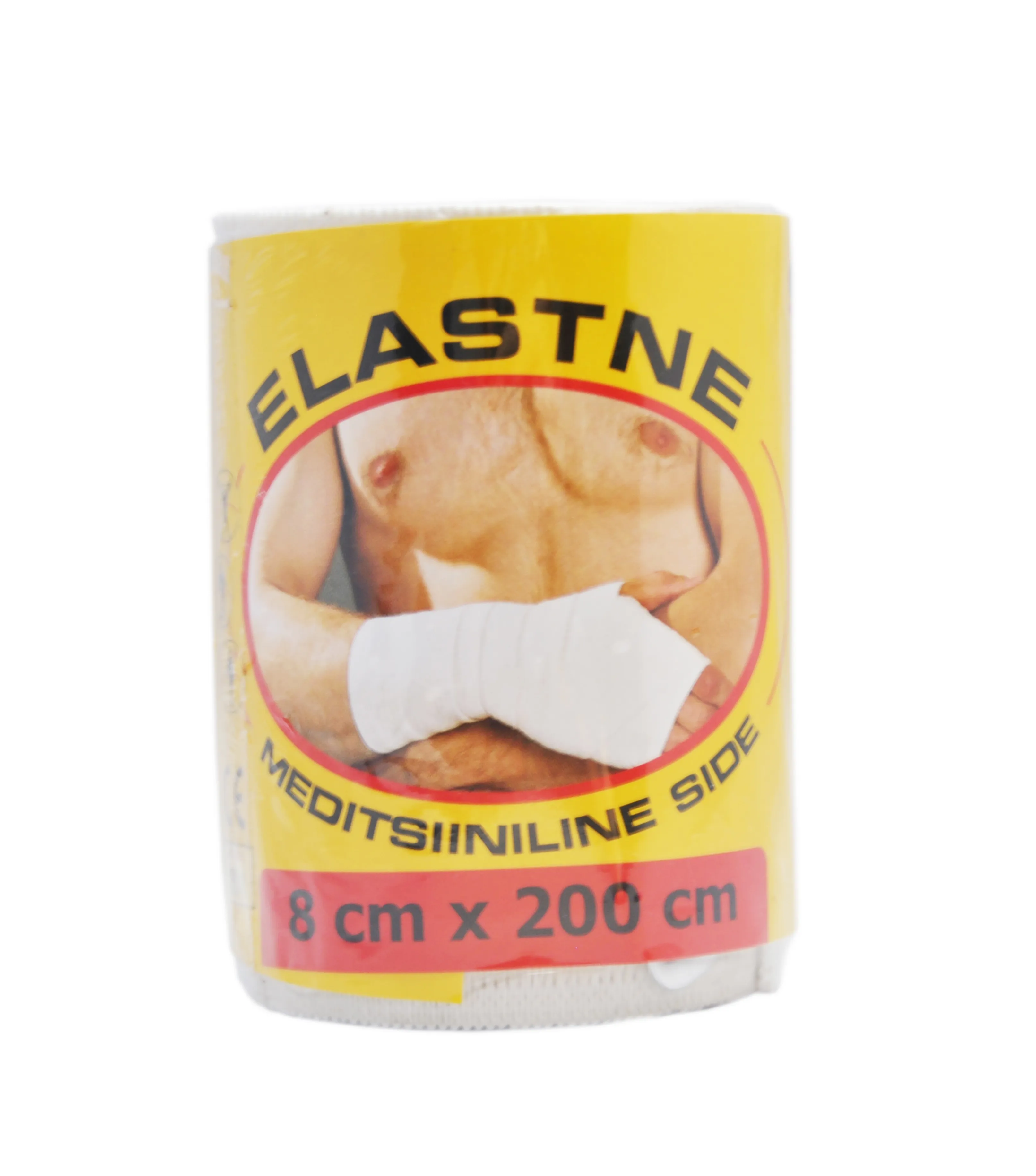 ELASTIKSIDE GUMTERAS  8CMX2M (KINNITUSKLAMBRIGA) - Tootepilt 