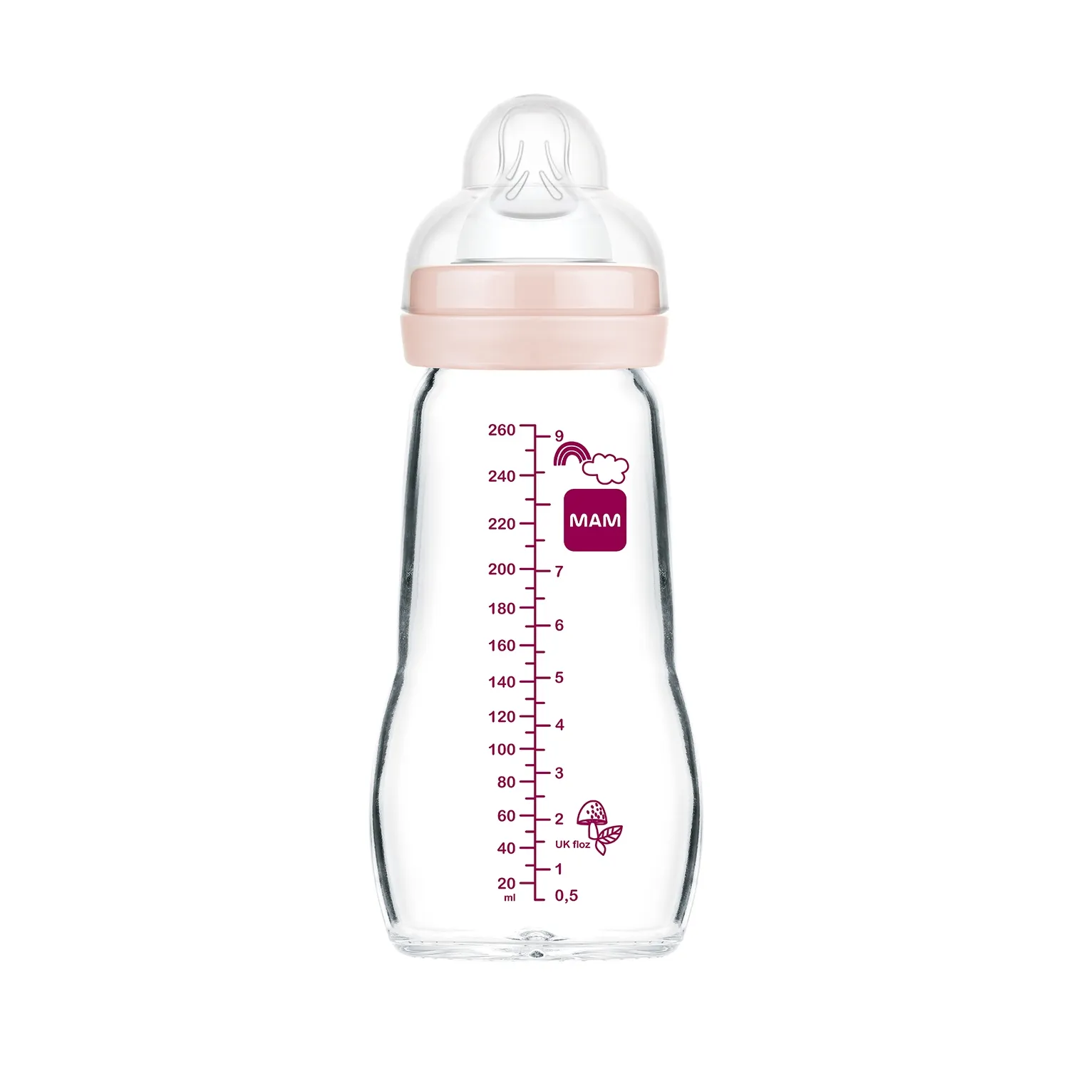 MAM FEEL GOOD KLAASPUDEL 260ML - Tootepilt 