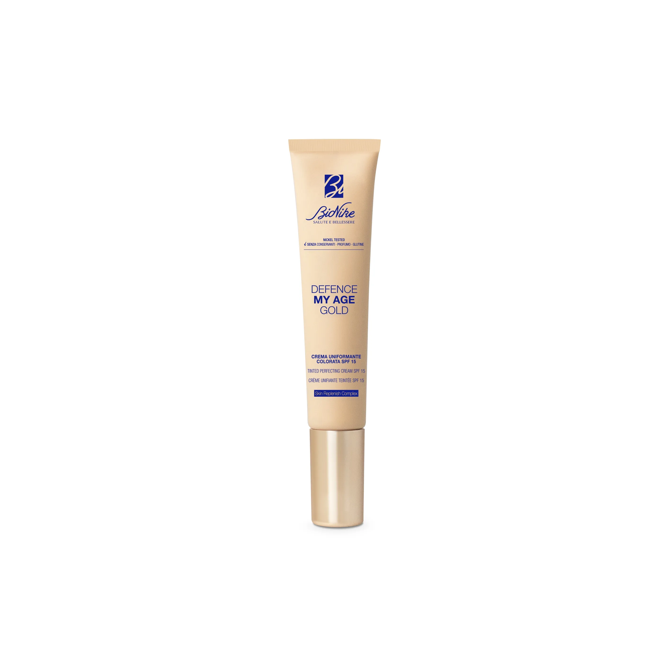 BIONIKE MY AGE GOLD PÄEVAKREEM JUMET ÜHTLUSTAV SPF15 40ML - Tootepilt 2