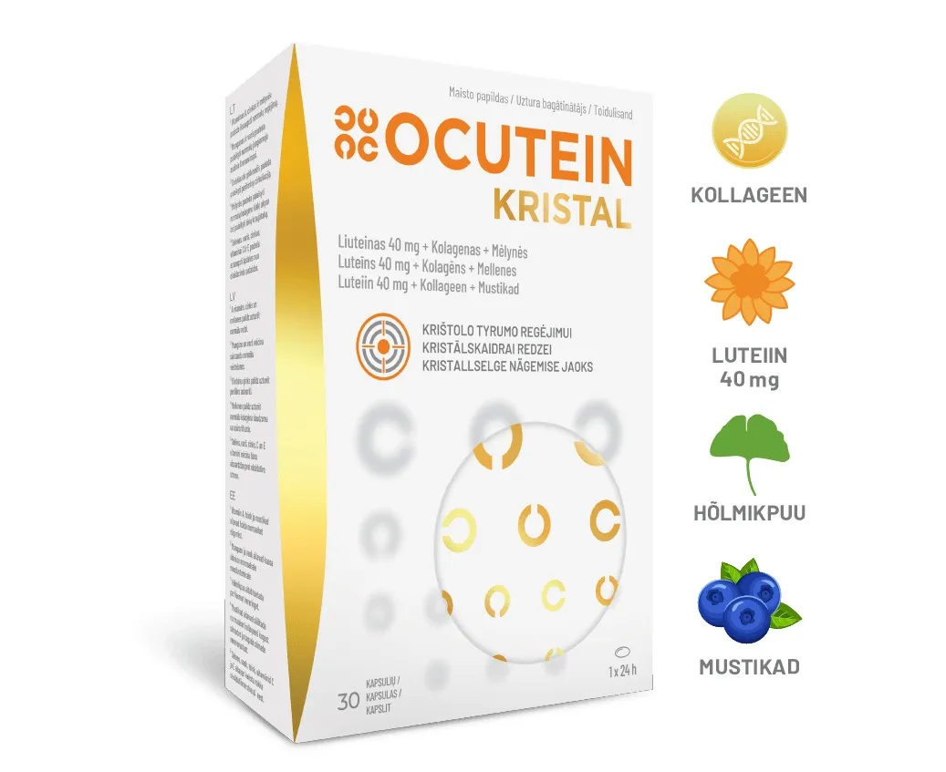 OCUTEIN KRISTAL KAPSLID 40MG N30 - Tootepilt 