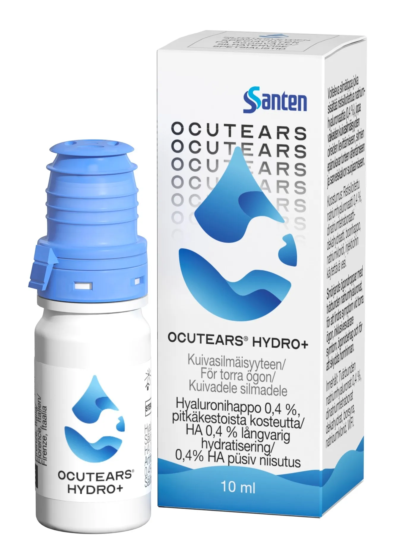 OCUTEARS HYDRO+ SILMATILGAD 10ML - Tootepilt 