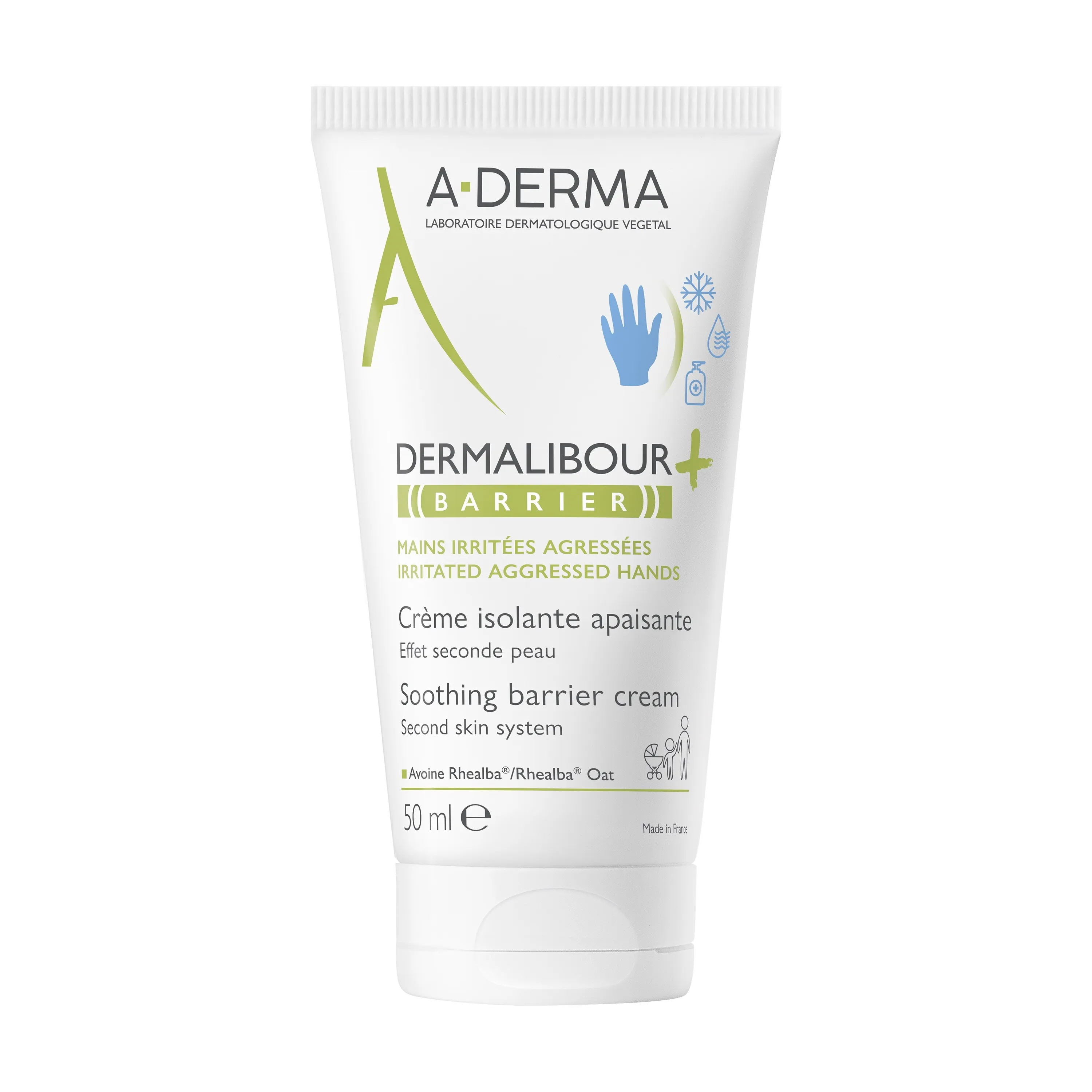 A-DERMA DERMALIBOUR+ BARRIER KAITSEV KREEM 50ML - Tootepilt 