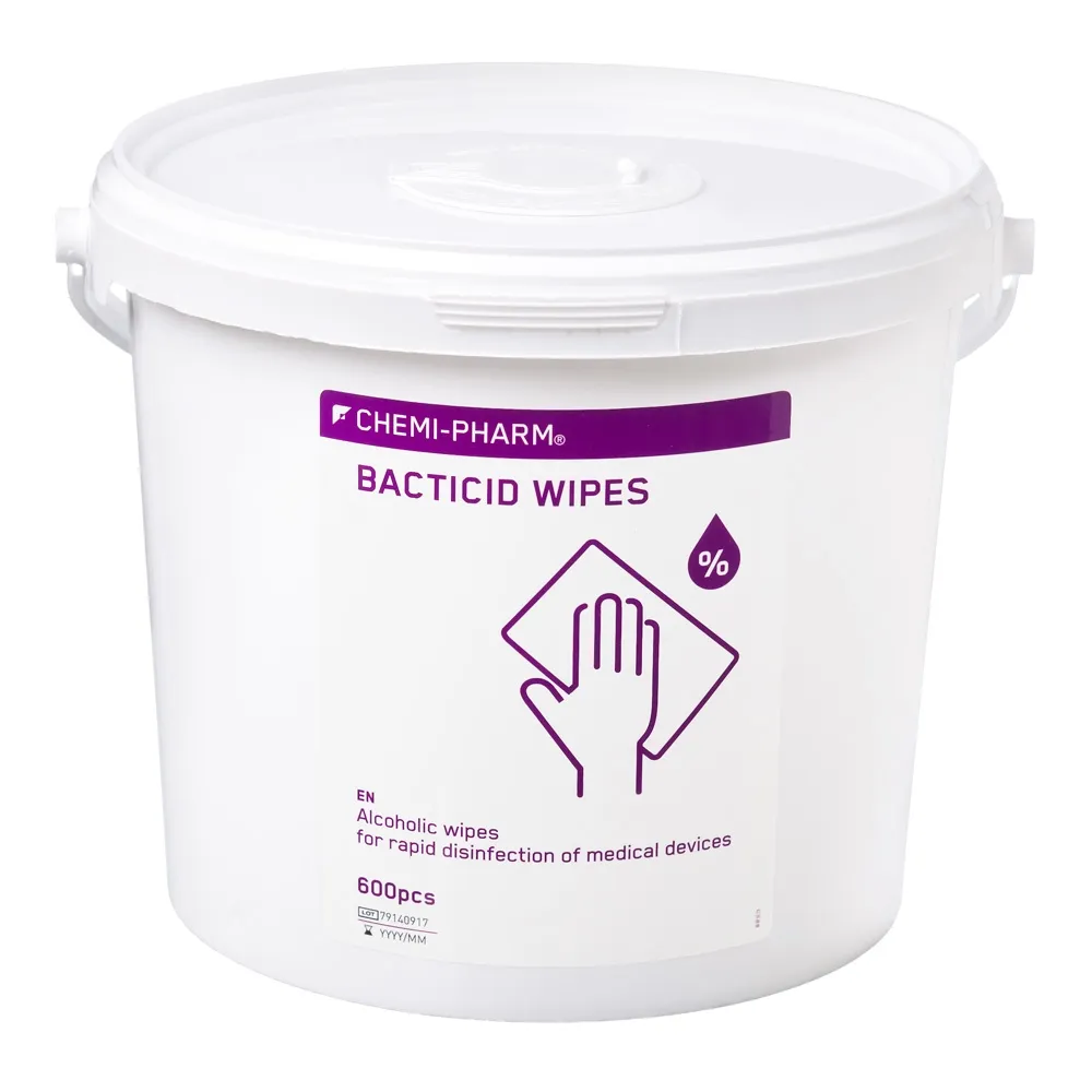 CHEMIPHARM BACTICID WIPES SALVRÄTIKUD N600 (PURGIS) - Tootepilt 