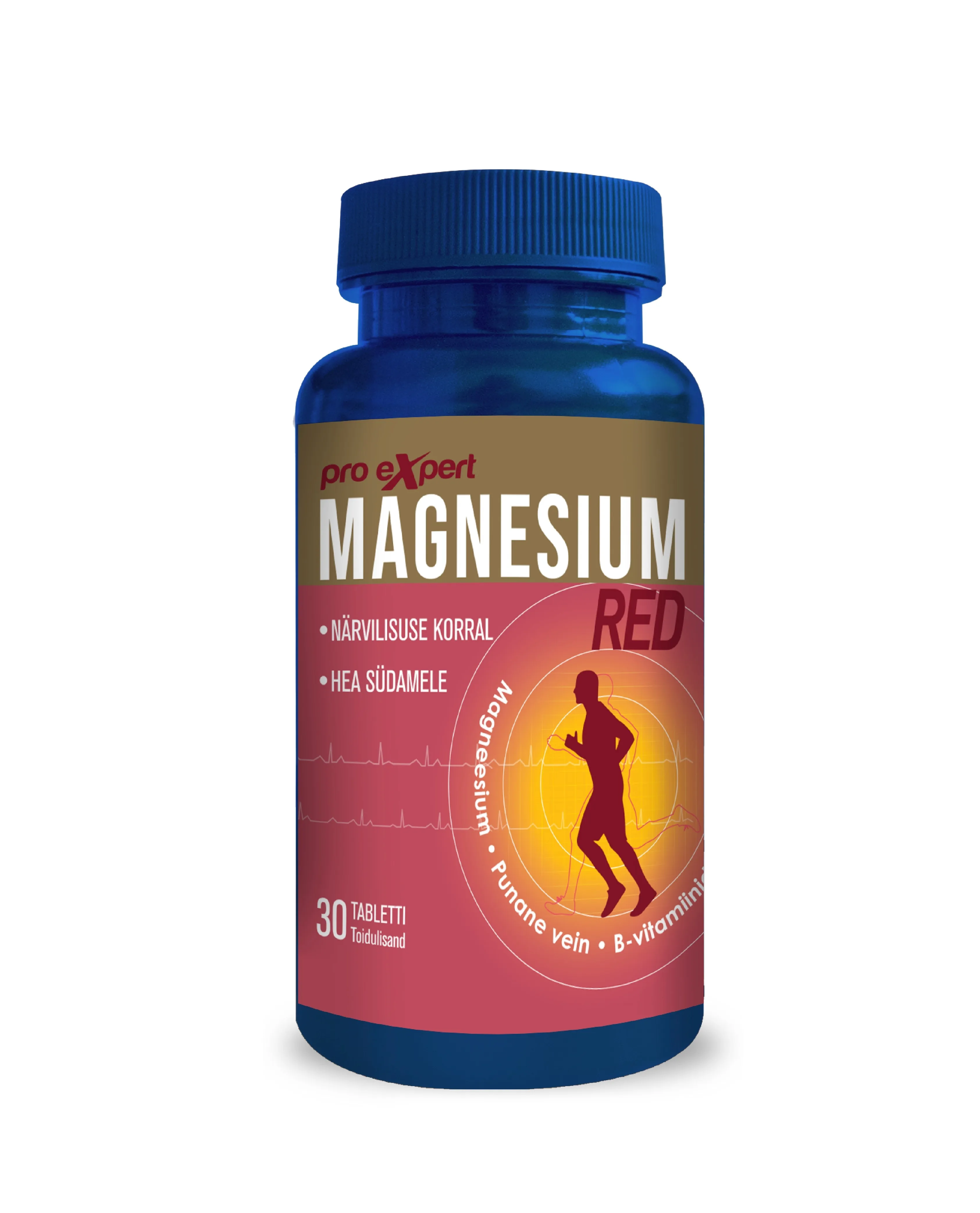 MAGNESIUM PRO EXPERT RED TBL N30 - Tootepilt 
