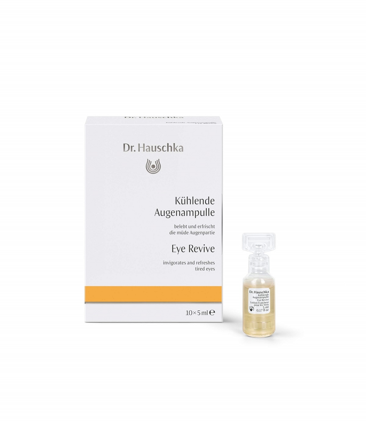 DR.HAUSCHKA VÄRSKENDAVAD SILMAKOMPRESSID 5ML N10 - Tootepilt 