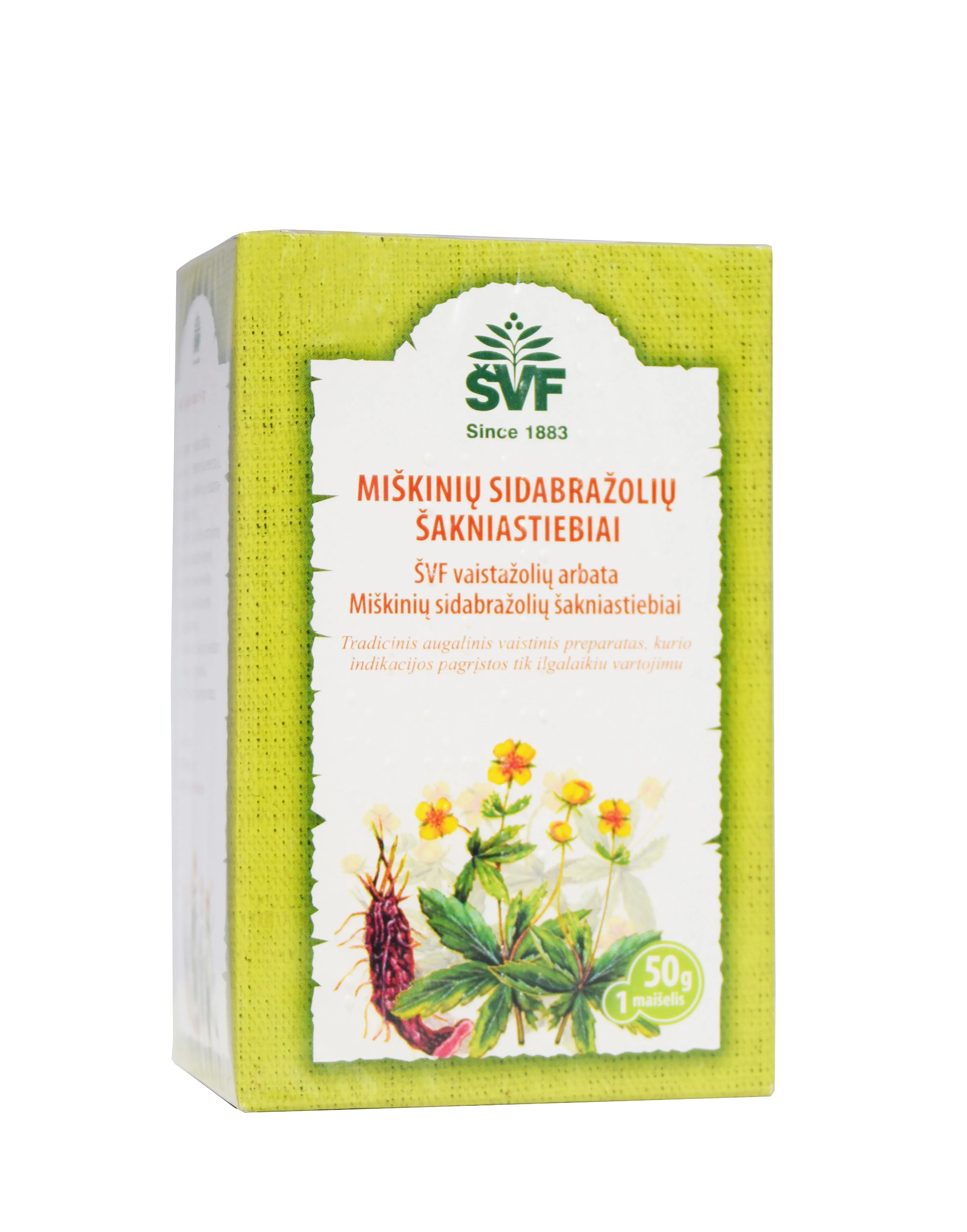 TEDREMARANA JUURIKAS (TORMENTILLAE RHIZOMA) 50G - Tootepilt 