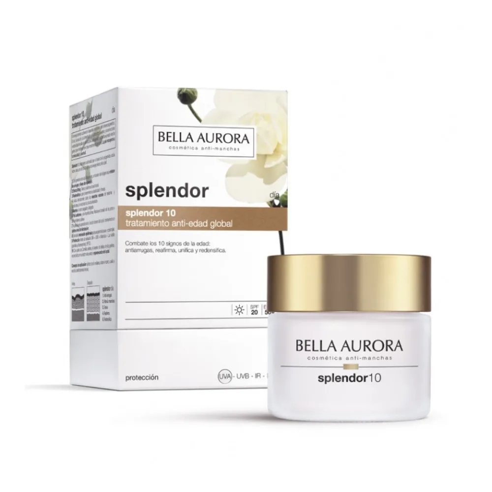 BELLA AURORA SPLENDOR PÄEVAKREEM KÕIKIDELE NAHATÜÜPIDELE 50ML - Tootepilt 