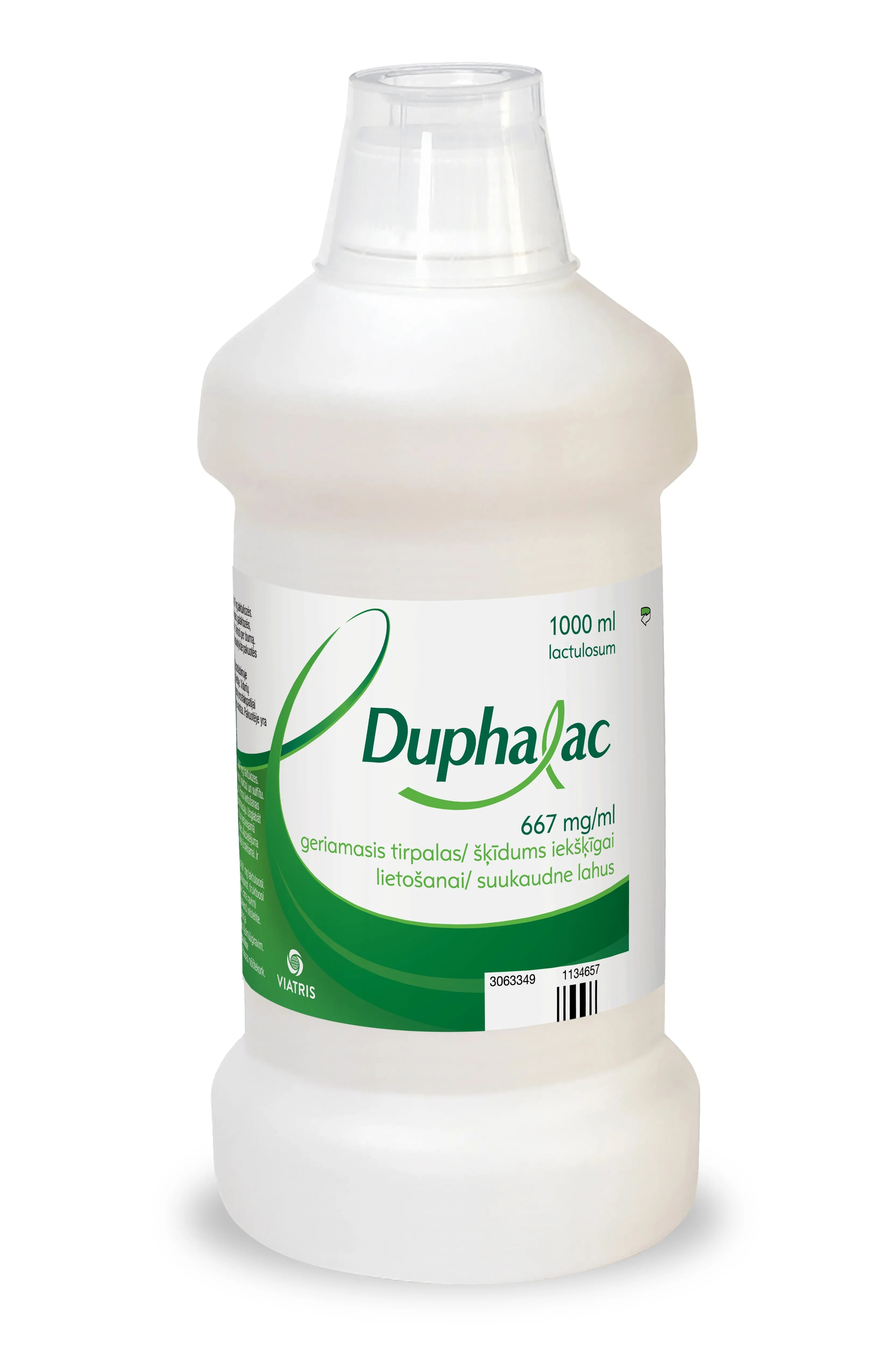DUPHALAC SUUKAUDNE LAHUS 667MG/ML 1000ML - Tootepilt 