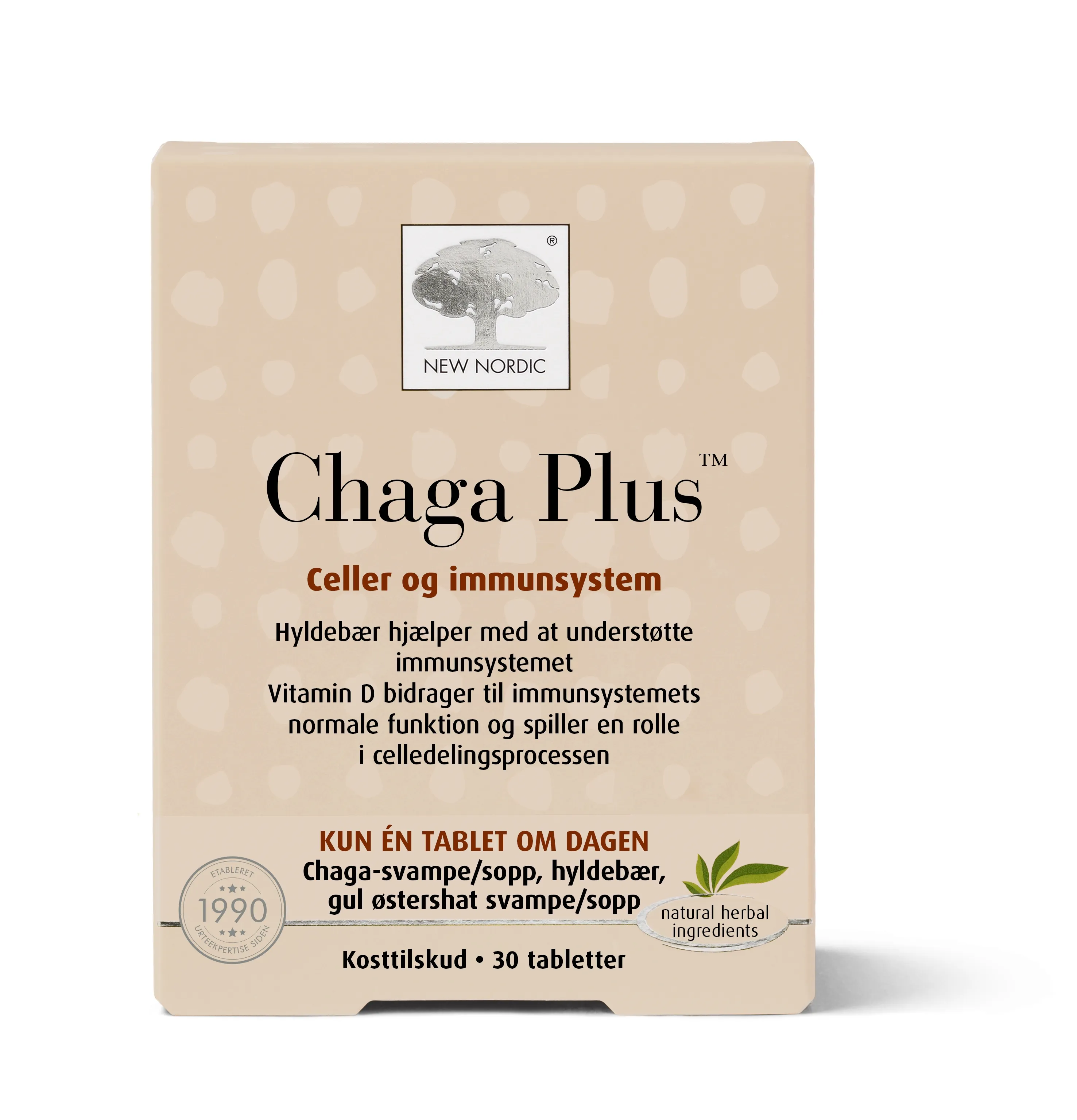 NEW NORDIC CHAGA PLUS N30 - Tootepilt 