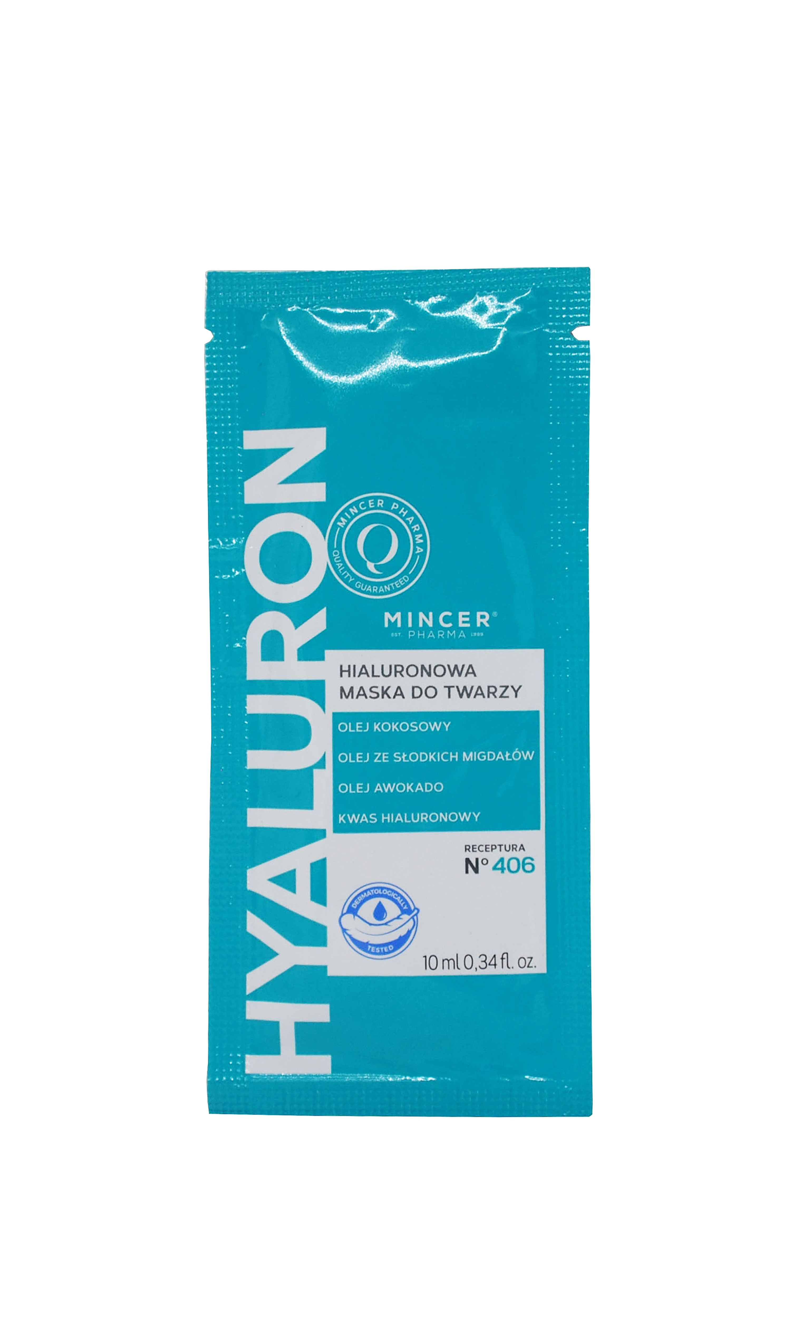 MINCER PHARMA KREEMMASK HÜALUROONIGA 10ML - Tootepilt 