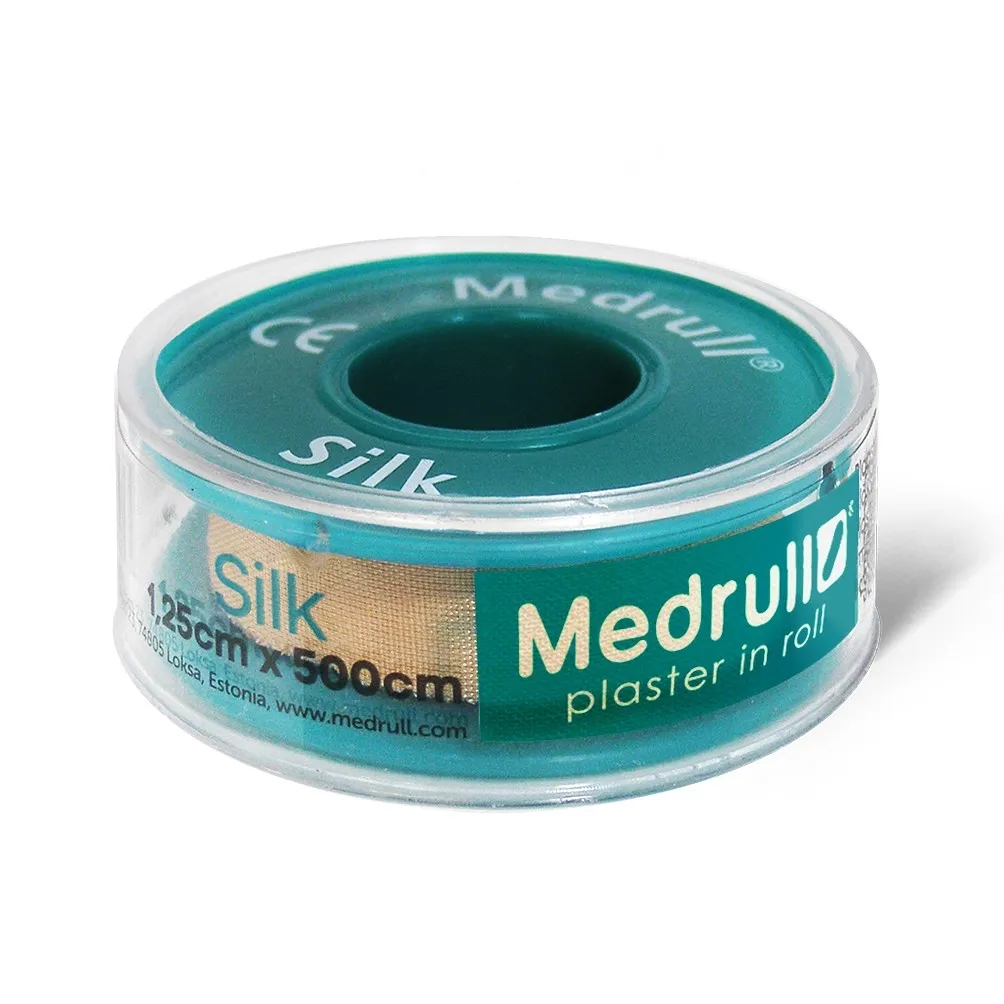 MEDRULL RULLPLAASTER SILK 1,25X500 CM - Tootepilt 