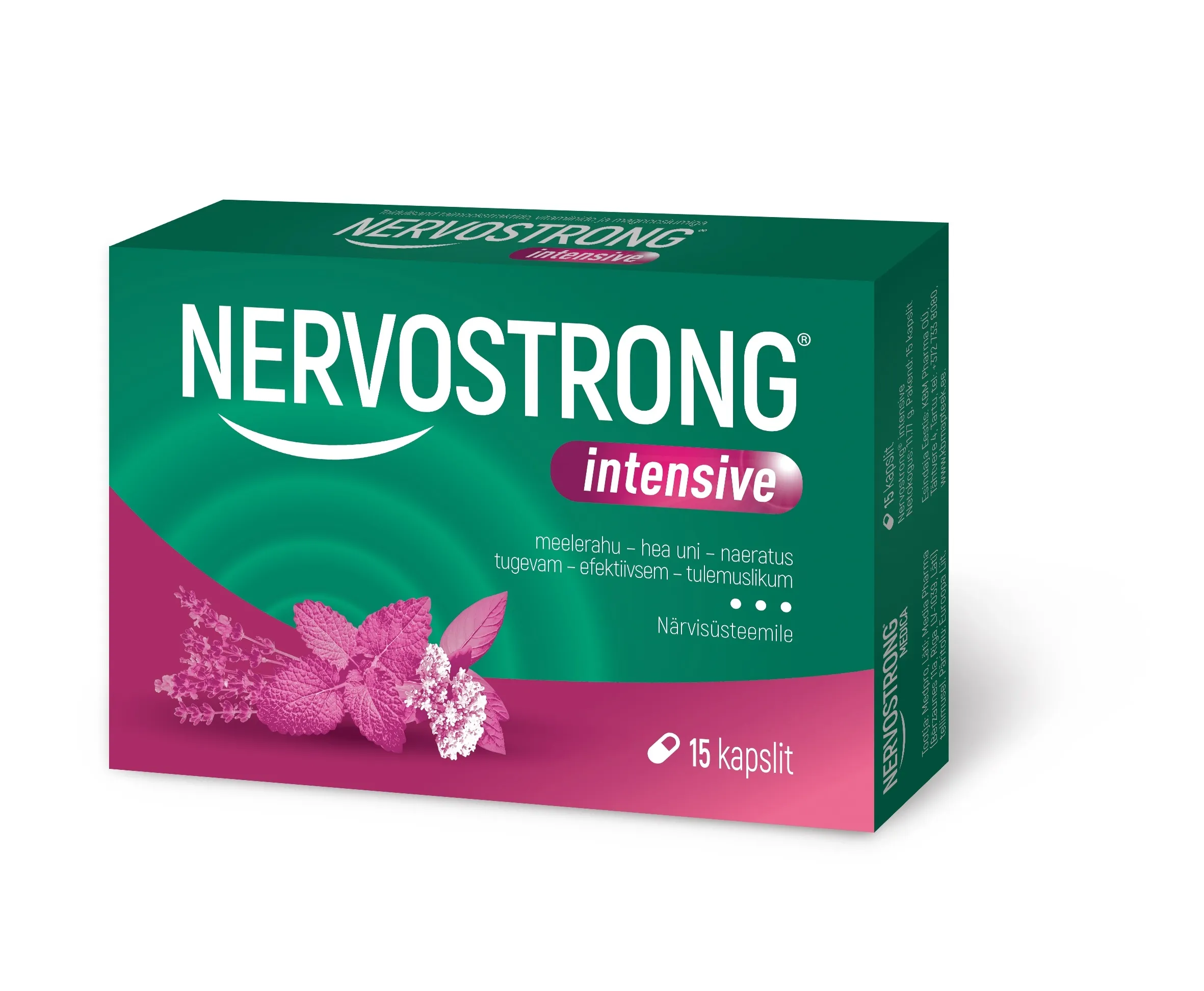 NERVOSTRONG INTENSIVE KAPSLID N15 - Tootepilt 