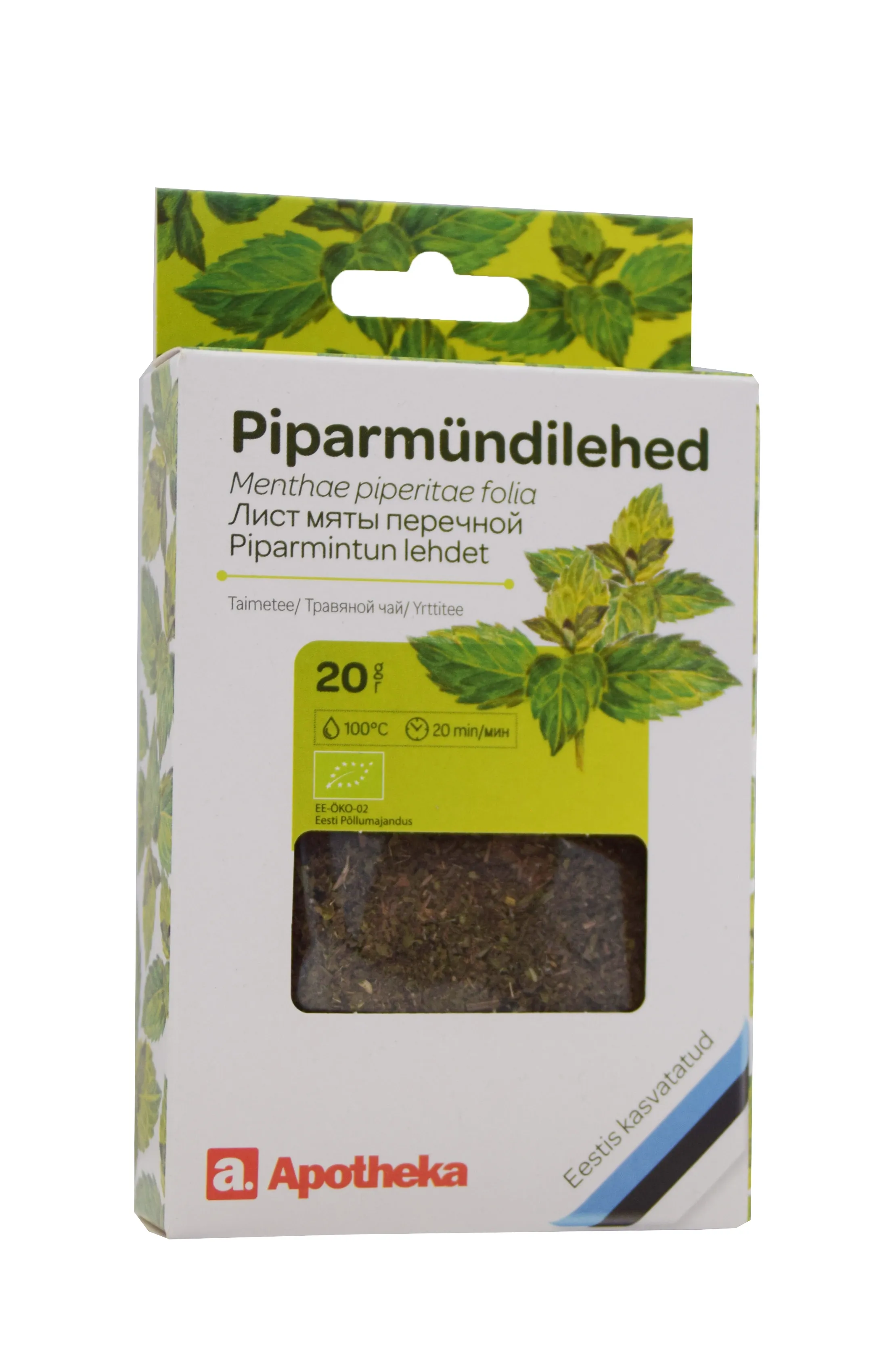 A. TEE PIPARMÜNDILEHED 20G (KARP) - Tootepilt 2