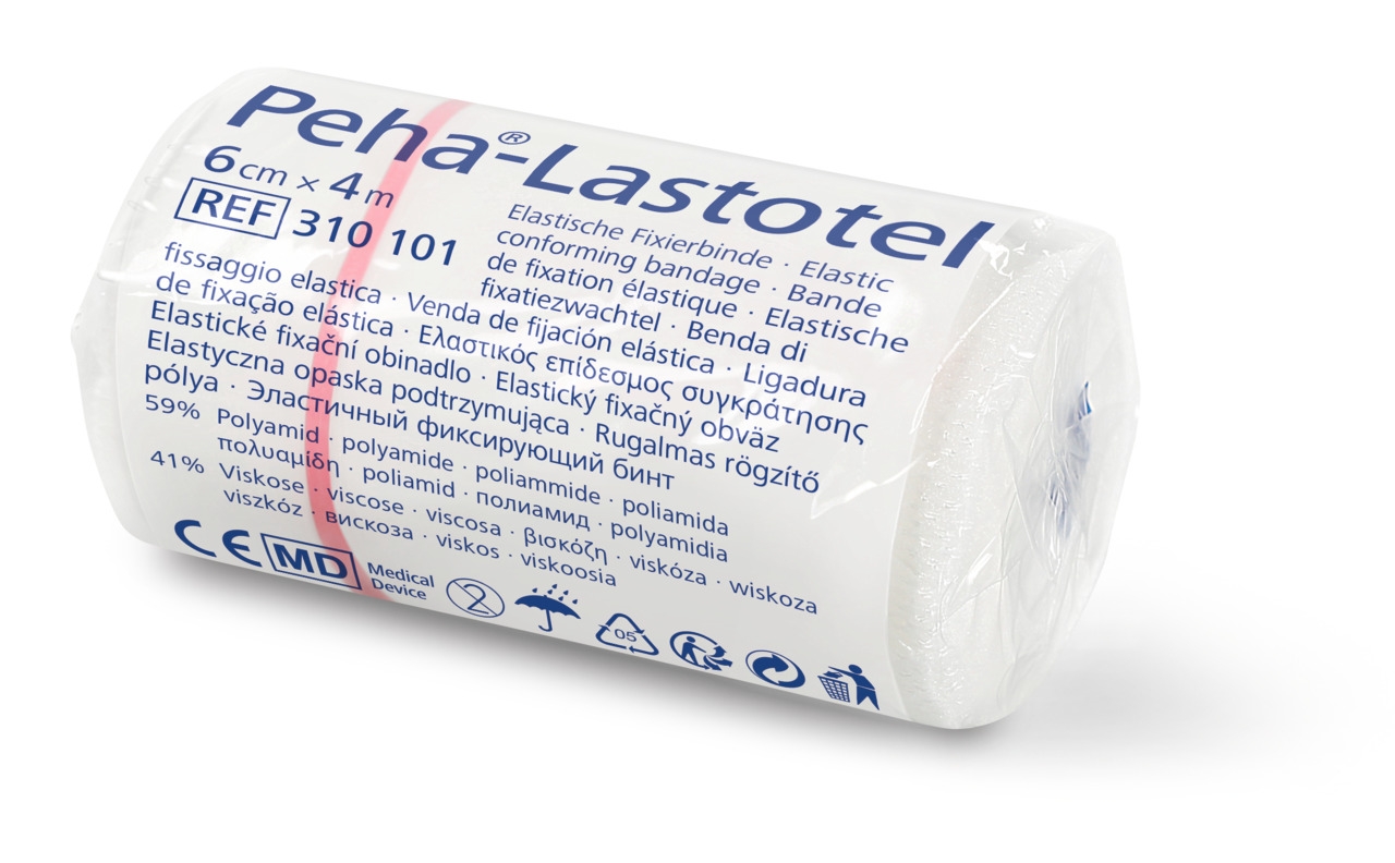 PEHA-LASTOTEL ELASTNE FIKSEERIMISSIDE 6CMX4M - Tootepilt 
