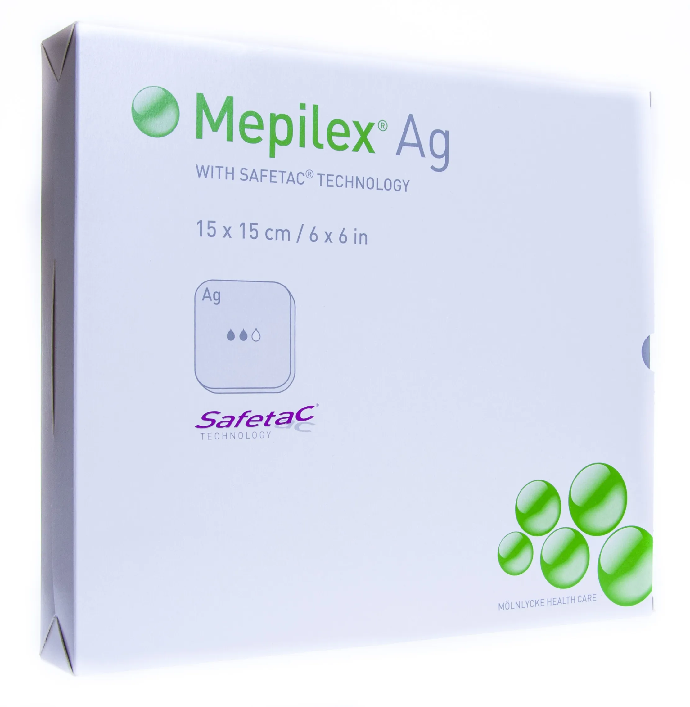 MEPILEX AG HAAVAPADI SILIKOONIGA 15X15CM N5 - Tootepilt 