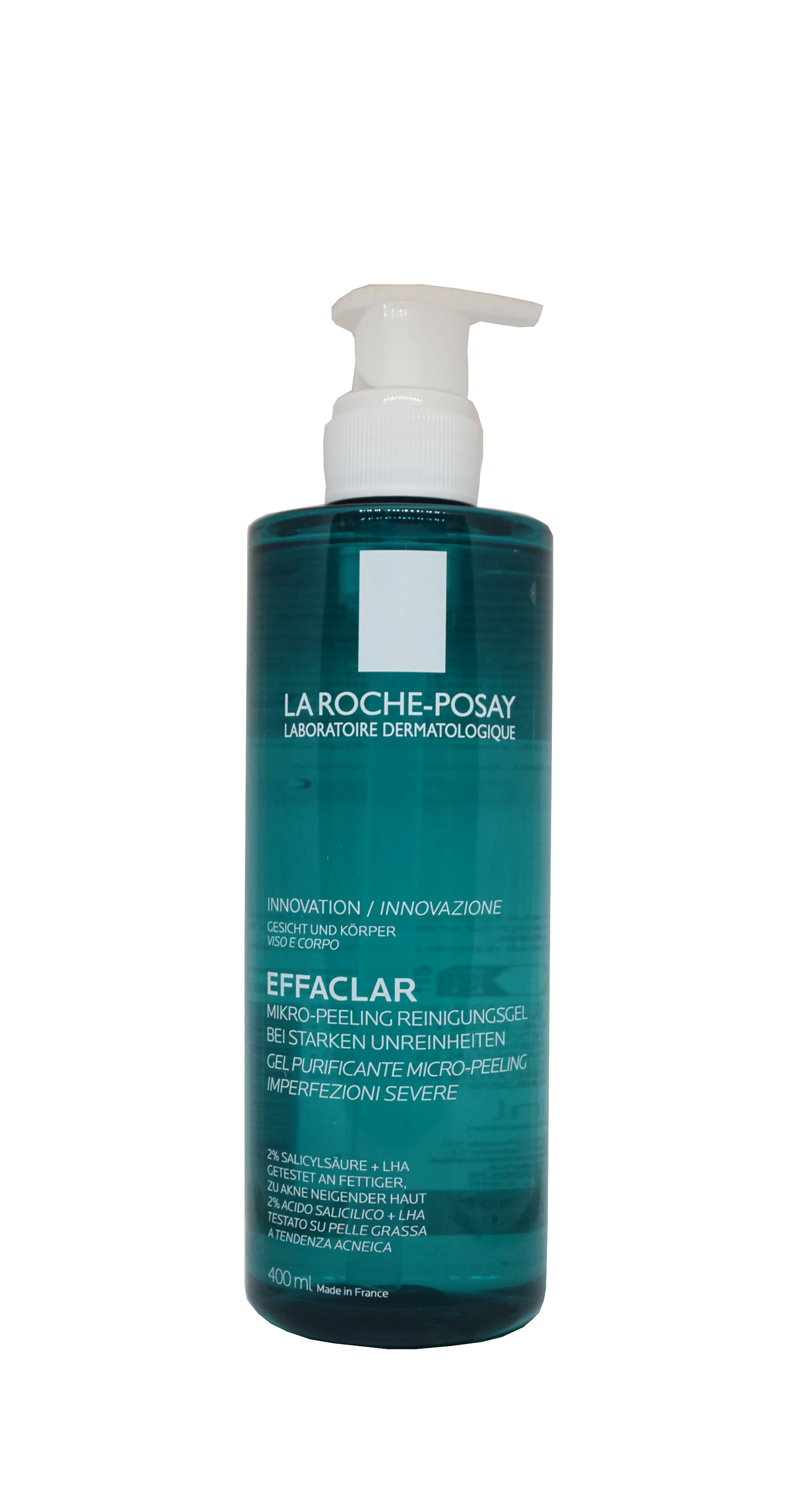 LA ROCHE-POSAY EFFACLAR NÄOGEEL KOORIV JA PUHASTAV 400ML - Tootepilt 