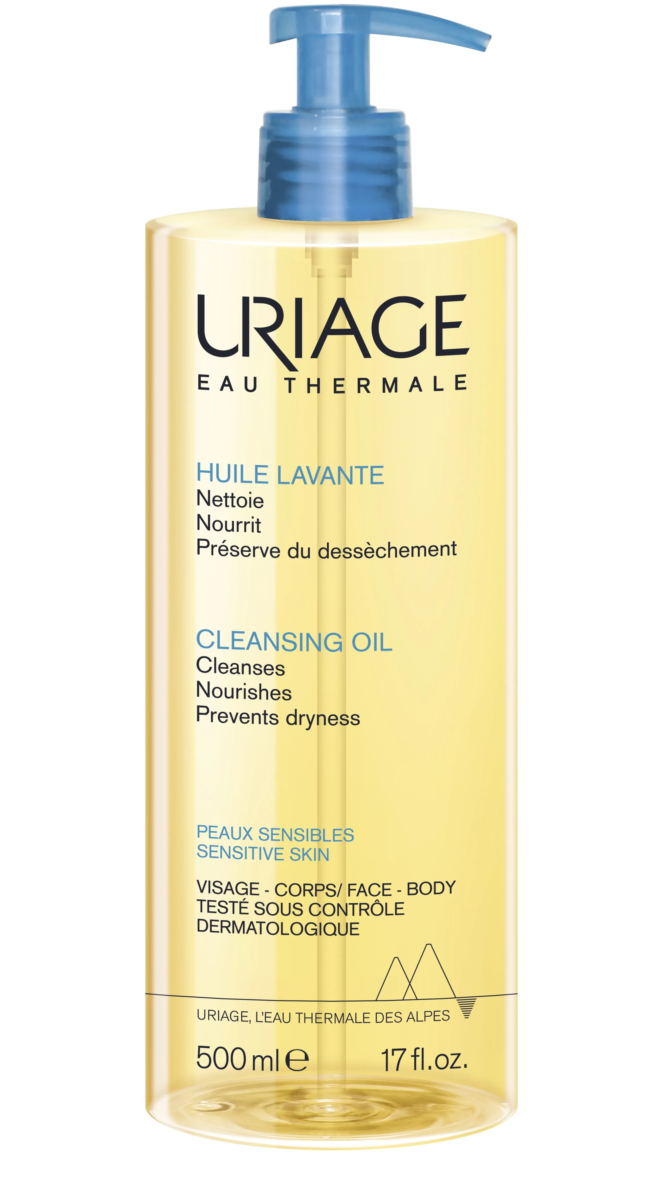 URIAGE DUSHIÕLI KUIVALE JA TUNDLIKULE NAHALE 500ML - Tootepilt 