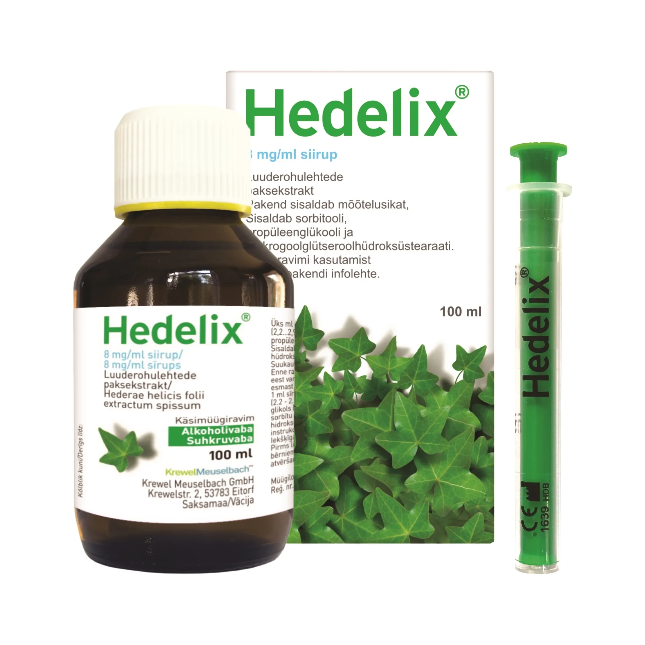 HEDELIX SIIRUP 8MG/ML 100ML - Tootepilt 