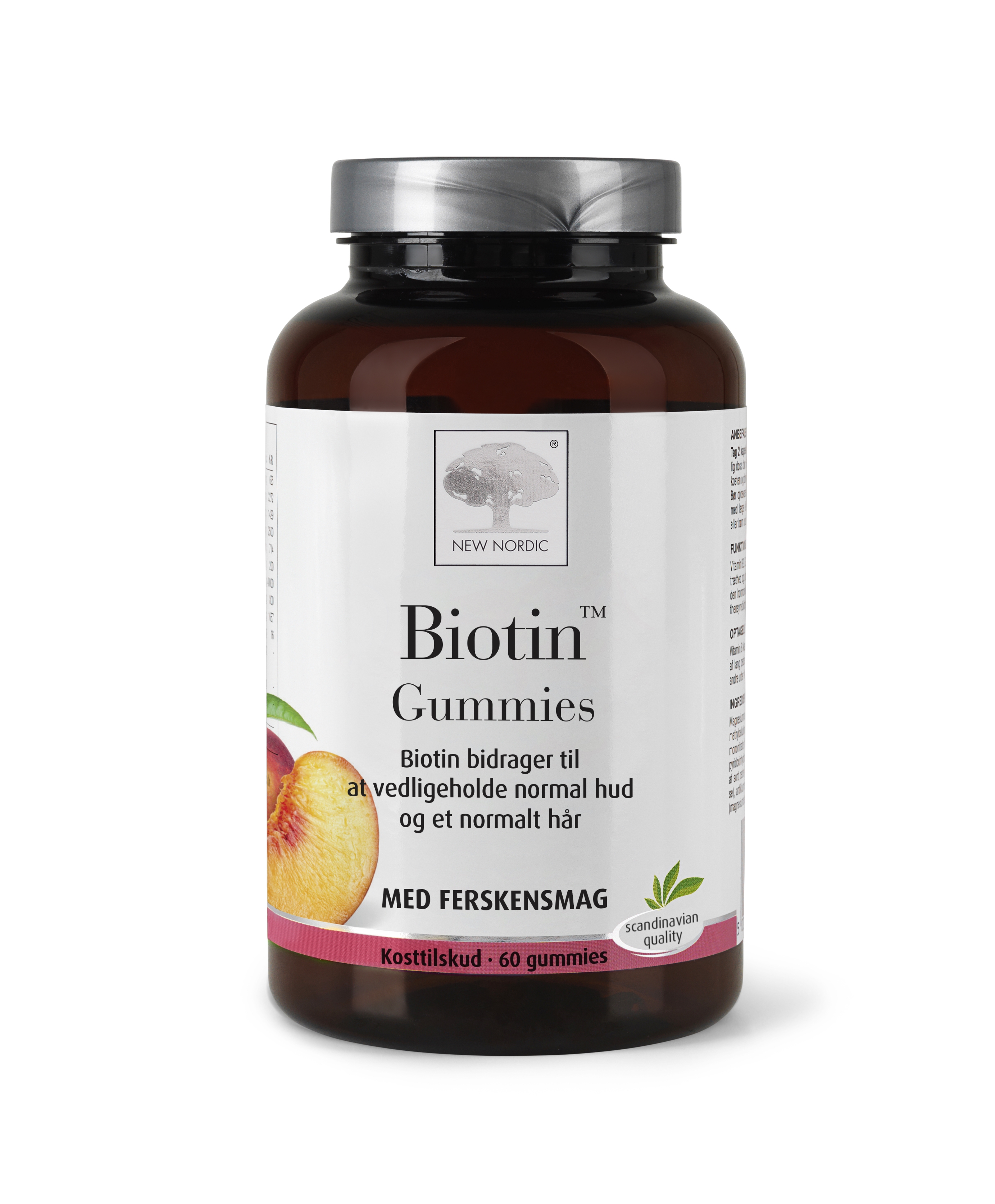 NEW NORDIC BIOTIN GUMMIES N60 - Tootepilt 
