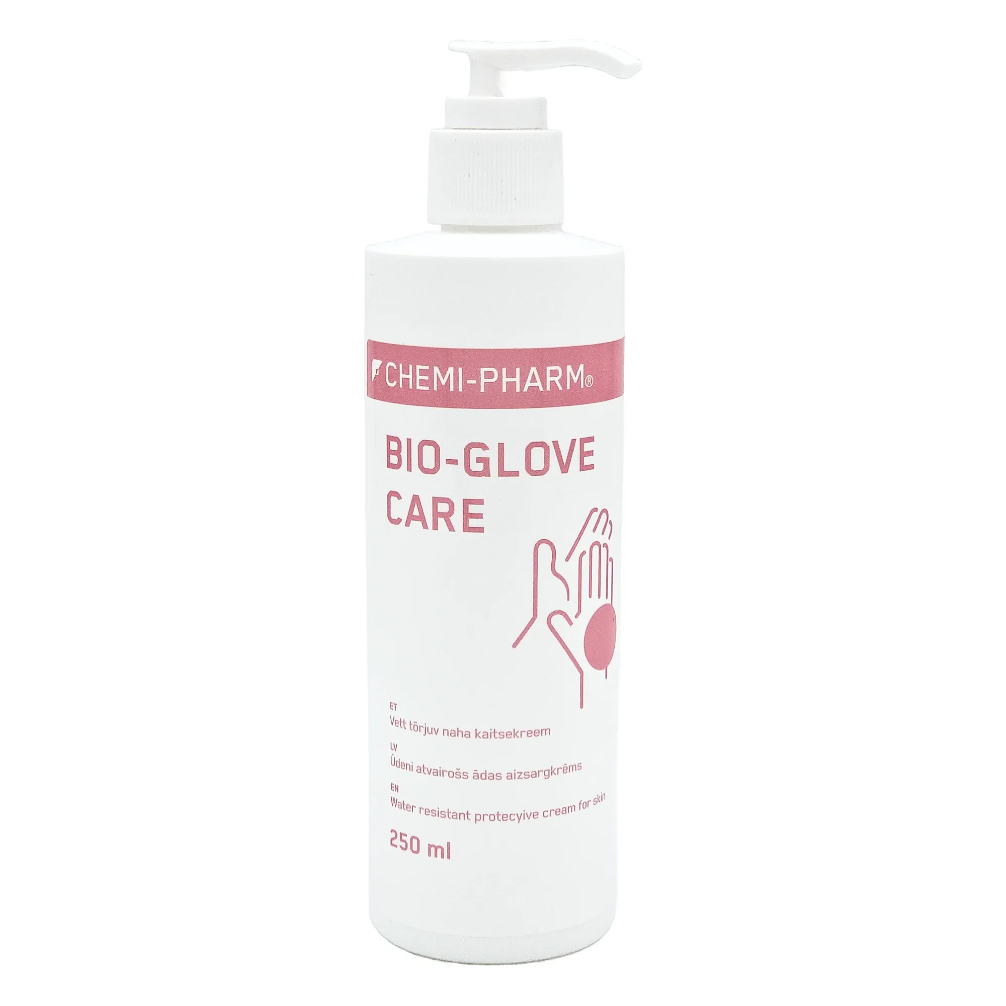 CHEMIPHARM BIO-GLOVE CARE KAITSEKREEM 250ML (PUMBAGA) - Tootepilt 