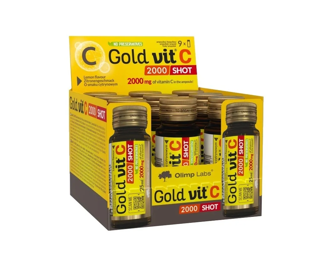 OLIMPLABS GOLD-VIT C 2000MG SHOTS SIDRUN 25ML N9 - Tootepilt 