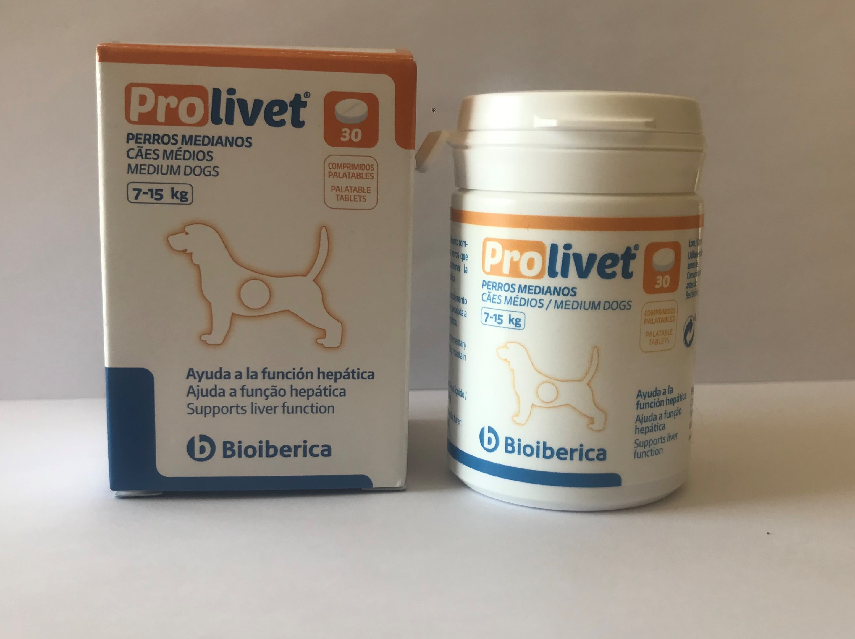 BIOIBERICA PROLIVET MEDIUM DOGS TBL N30 - Tootepilt 