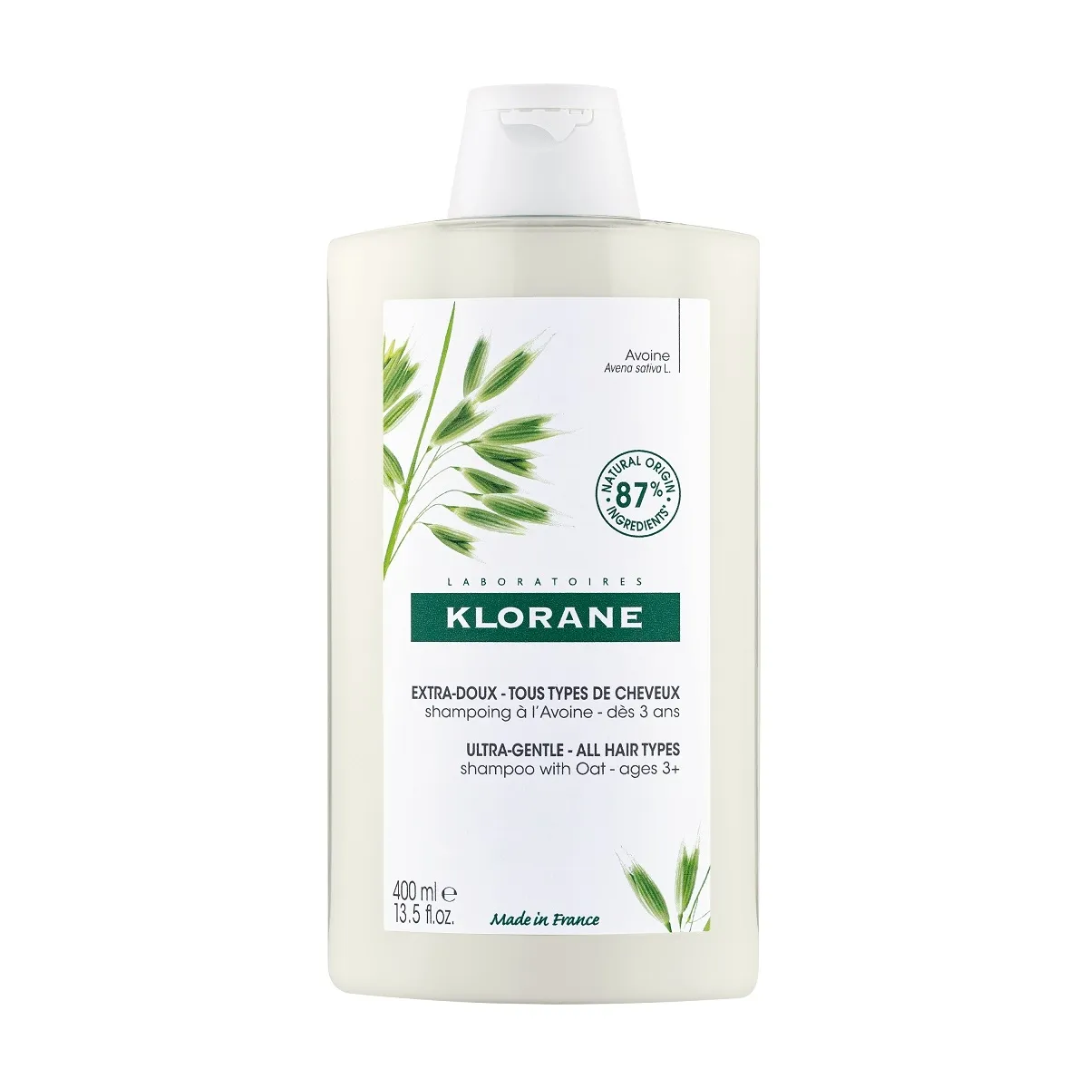 KLORANE SHAMPOON KAERAEKSTRAKTIGA 400ML - Tootepilt 