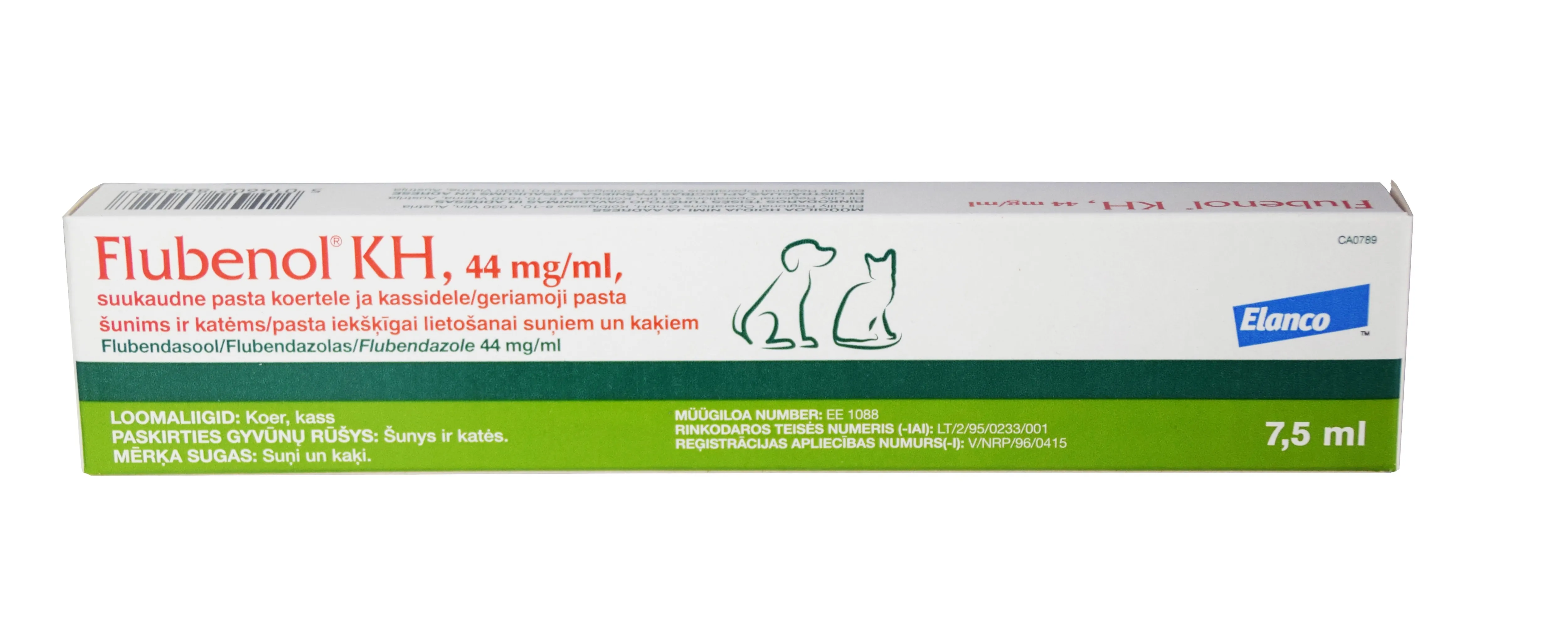FLUBENOL KH SUUKAUDNE PASTA 44MG/1ML 7,5ML N1 - Tootepilt 