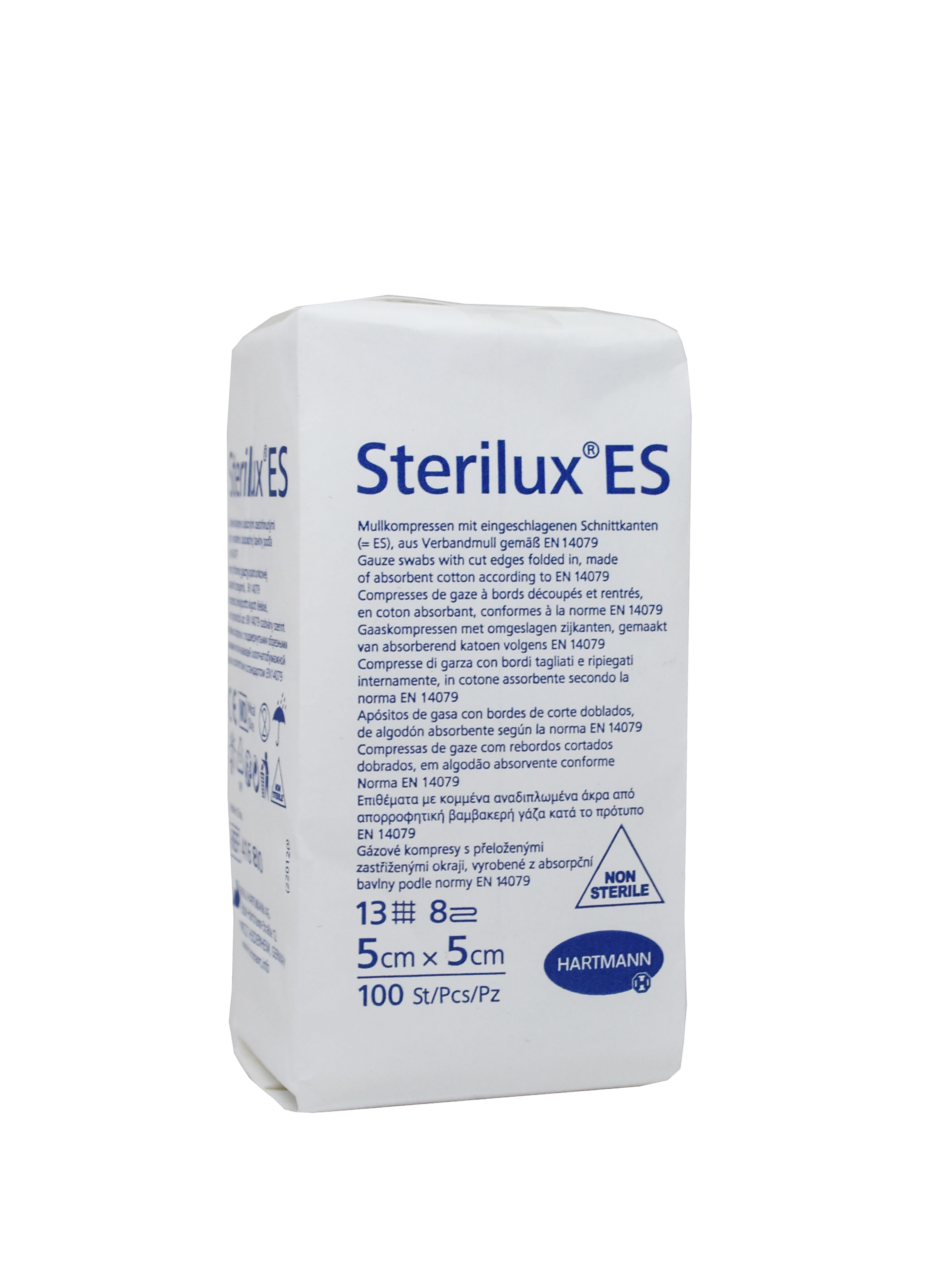 MARLI SALVRÄTIKUD MITTESTER. STERILUX 5X5CM N100 - Tootepilt 