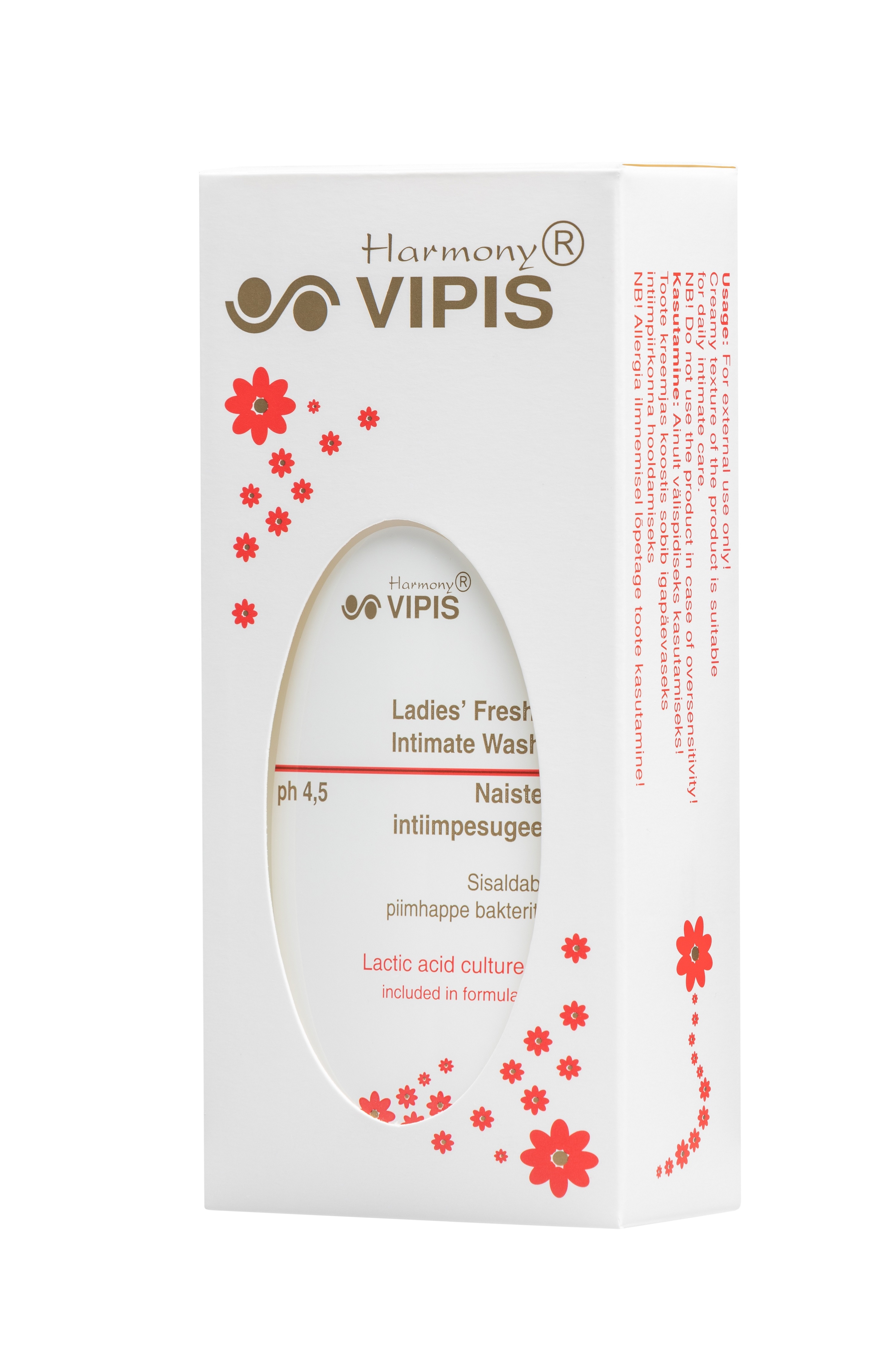 VIPIS INTIIMPESUGEEL PH4,5 250ML - Tootepilt 