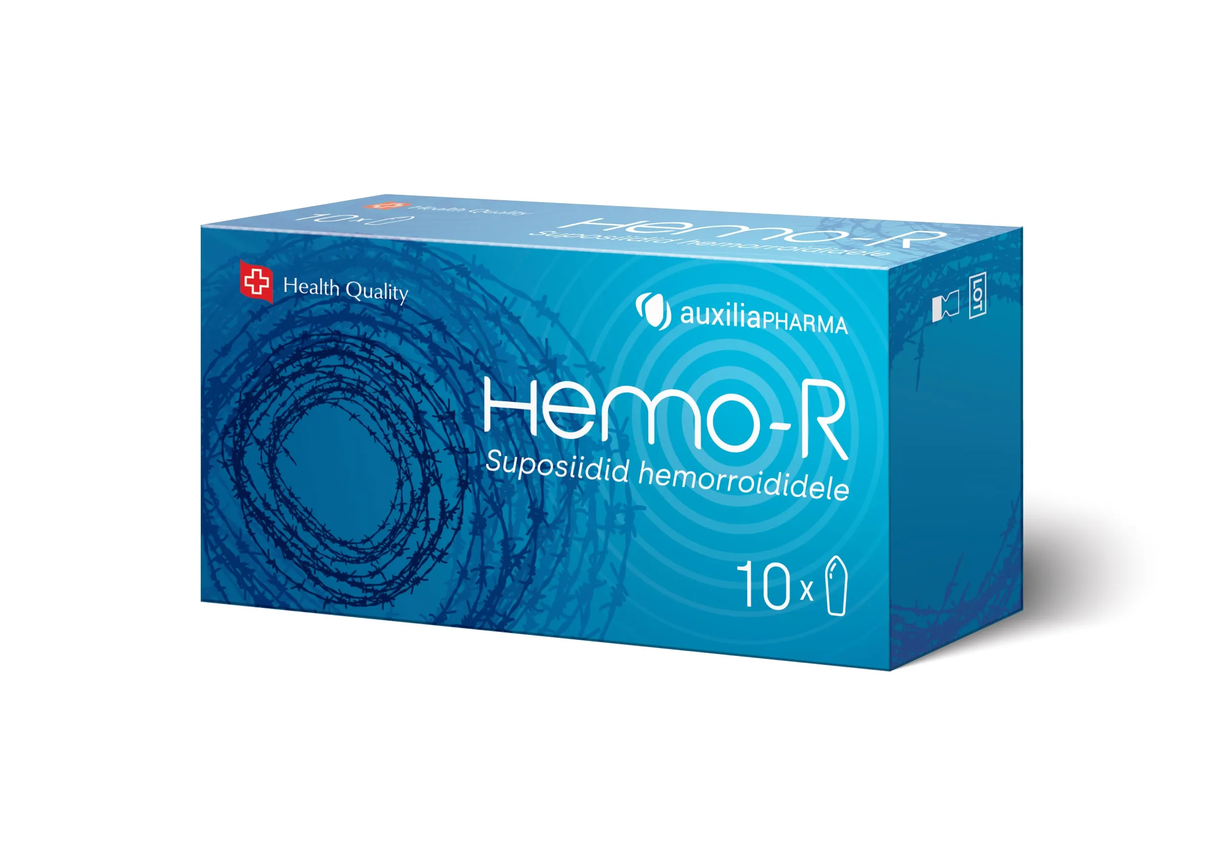 HEMO-R REKTAALSUPOSIIDID HEMORROIDIDELE N10 - Tootepilt 