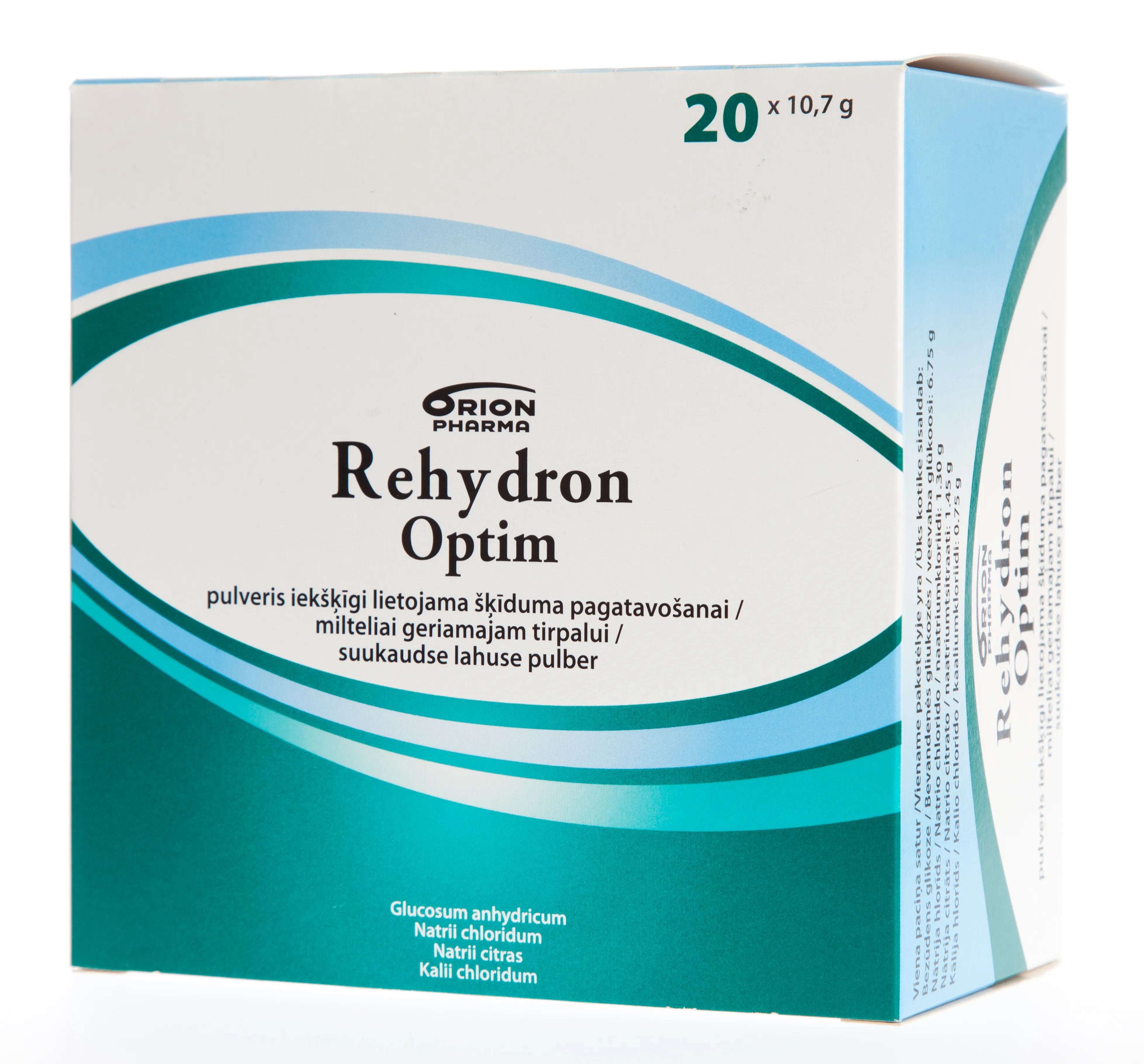 REHYDRON OPTIM SUUKAUDSE LAHUSE PULBER 10,7G N20 - Tootepilt 