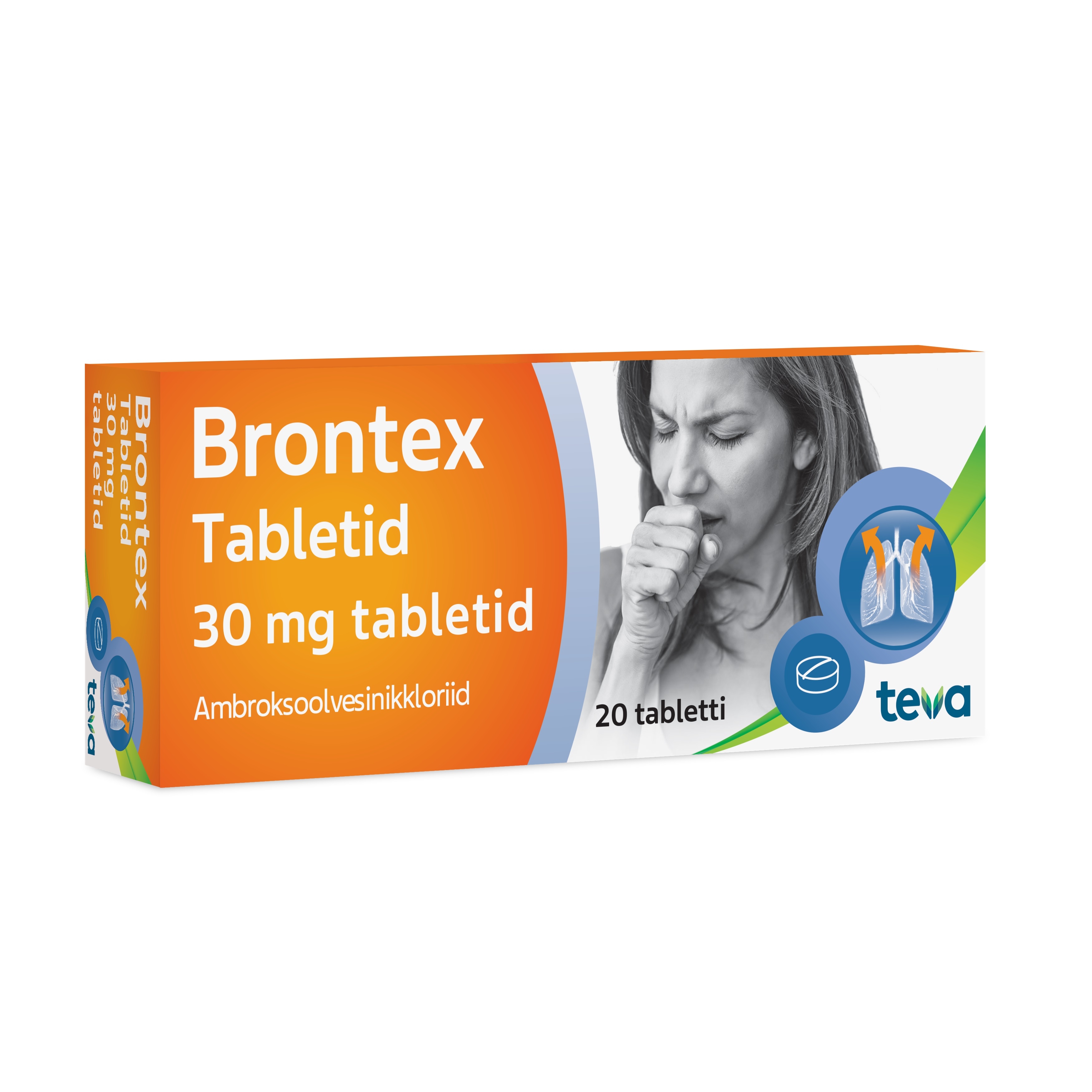 BRONTEX TBL 30MG N20 - Tootepilt 