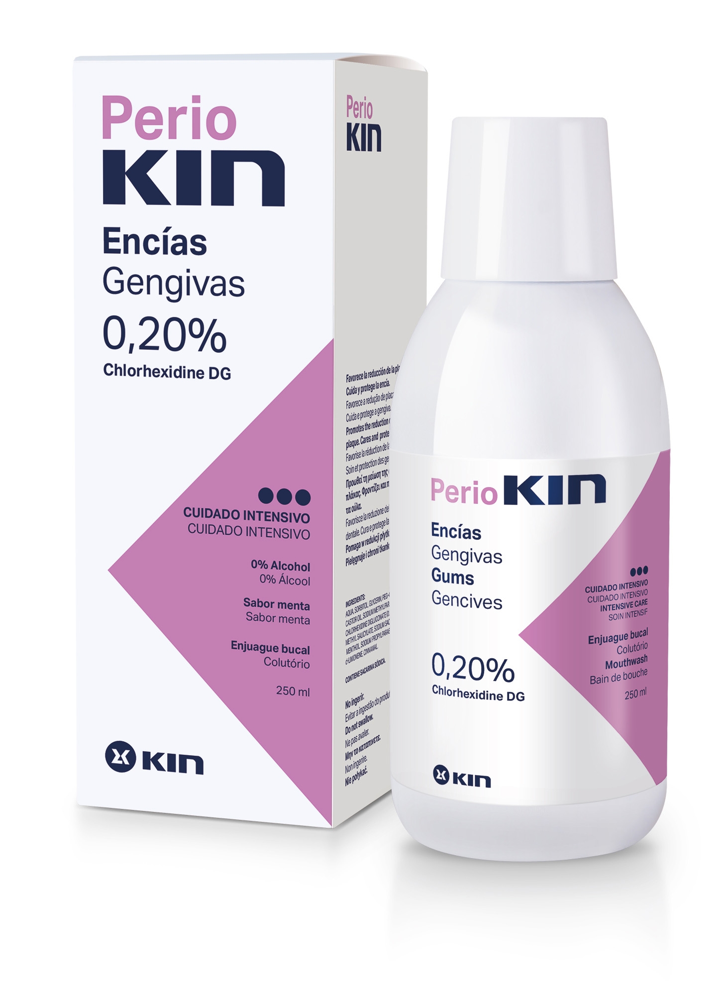 KIN PERIO KIN SUUVESI 0,20% KLOORHEKSIDIINIGA 250ML - Tootepilt 