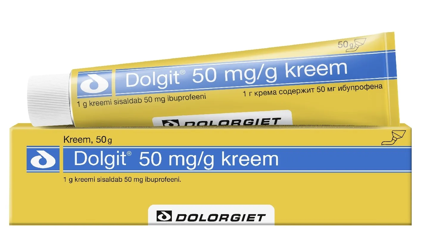 DOLGIT KREEM 50MG/G 50G - Tootepilt 