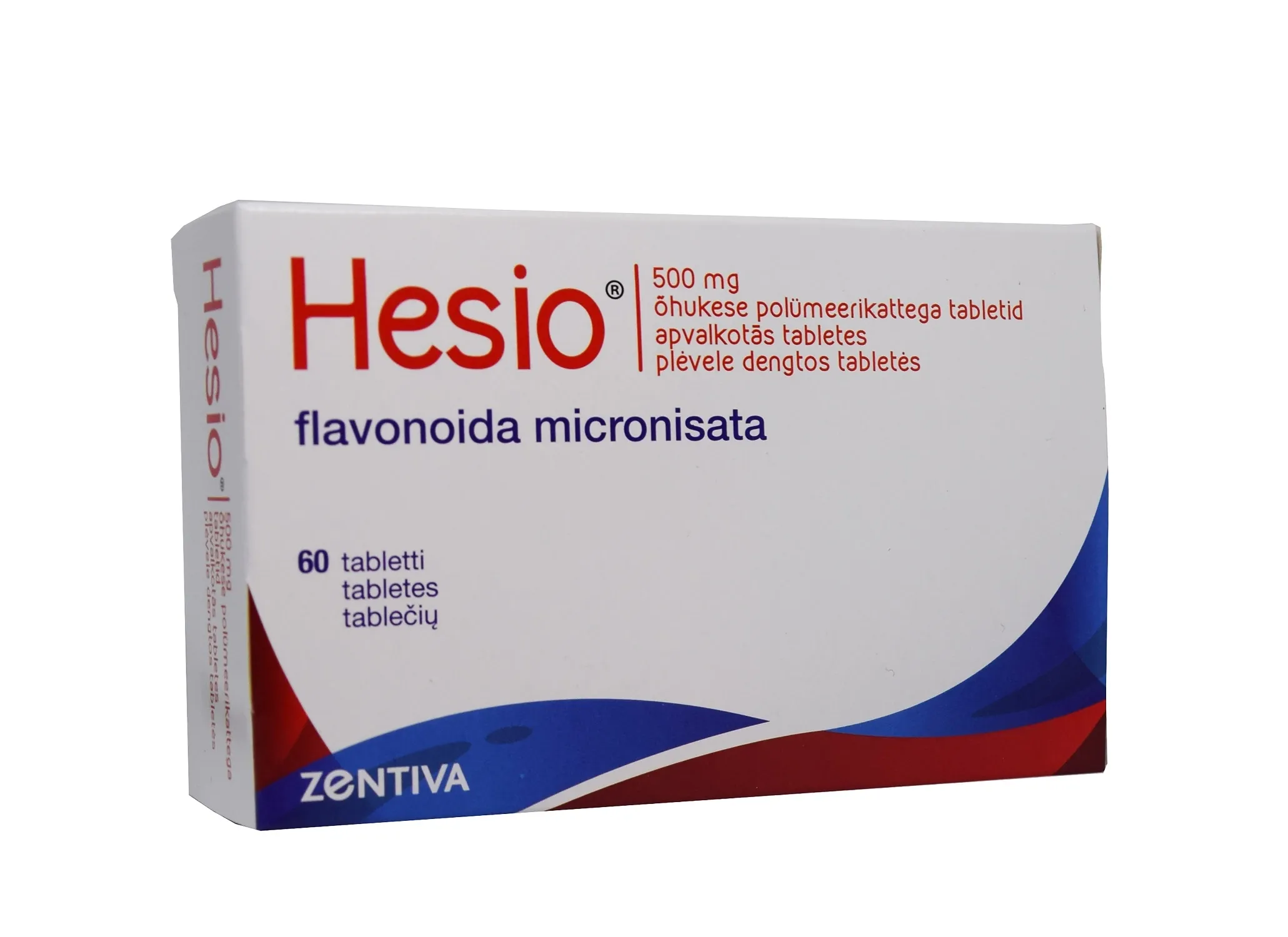 HESIO KATTEGA TBL 450MG+50MG N60 - Tootepilt 