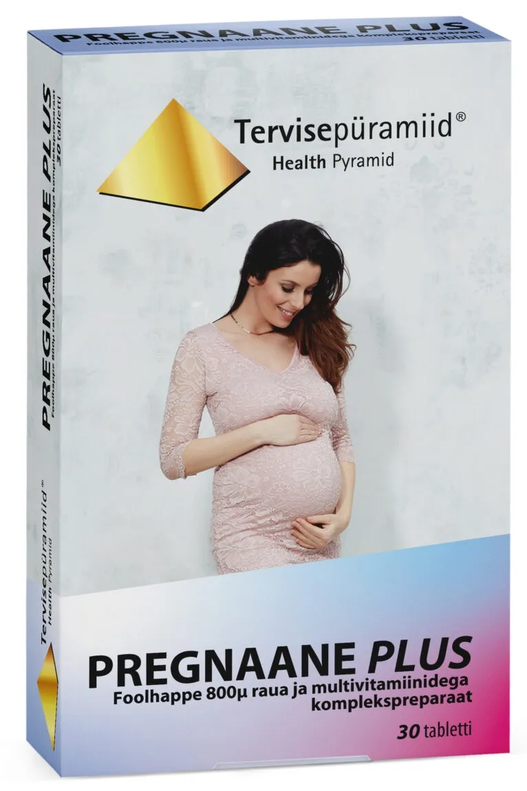 TERVISEPÜRAMIID PREGNAANE PLUSS TBL N30 - Tootepilt 