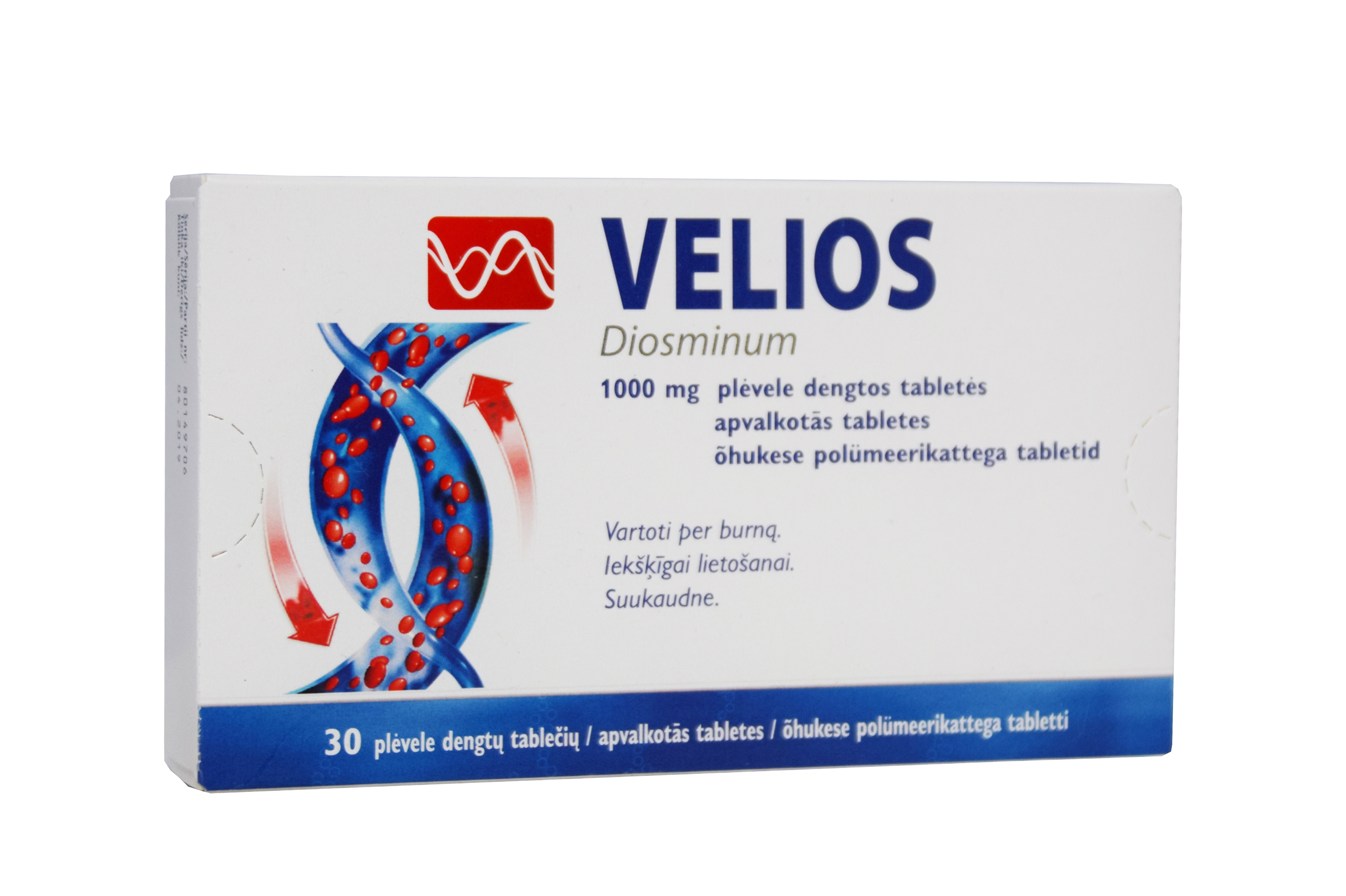 VELIOS TBL 1000MG N30 - Tootepilt 