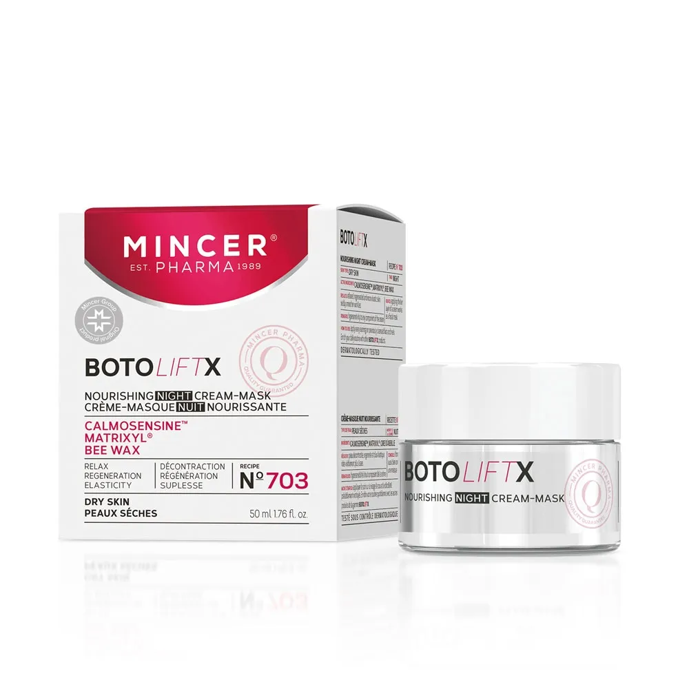 MINCER PHARMA BOTOLIFTX ÖÖKREEM MASK 50ML - Tootepilt 