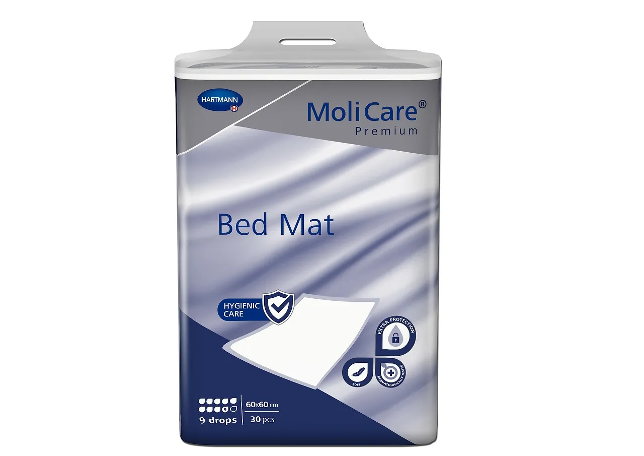 MOLICARE BED MAT 9 TILKA 60X60CM N30 - Tootepilt 