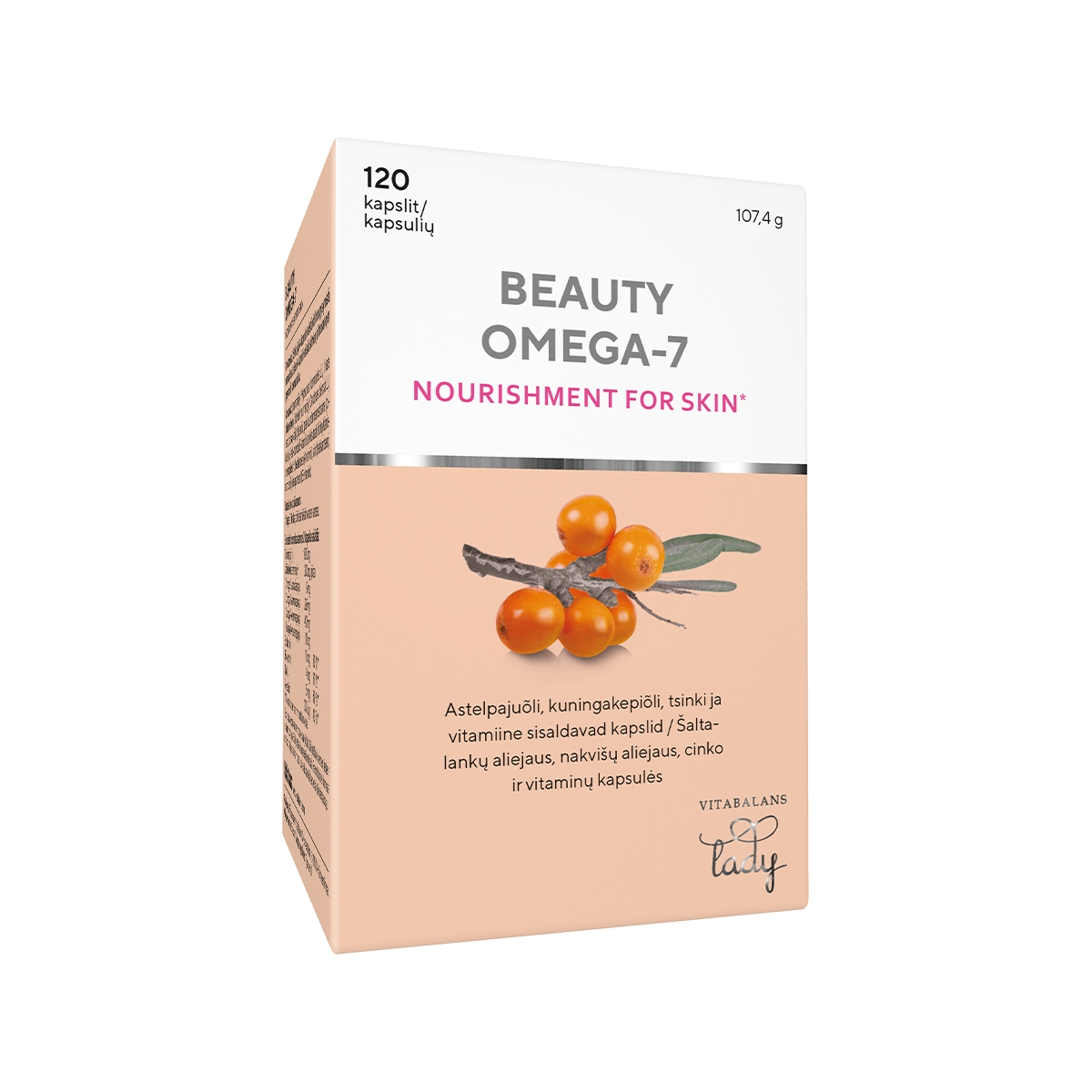 BEAUTY OMEGA 7 CAPS N120 - Tootepilt 3