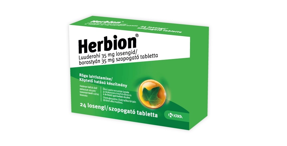 HERBION LUUDEROHI LOSENG 35MG N24 - Tootepilt 