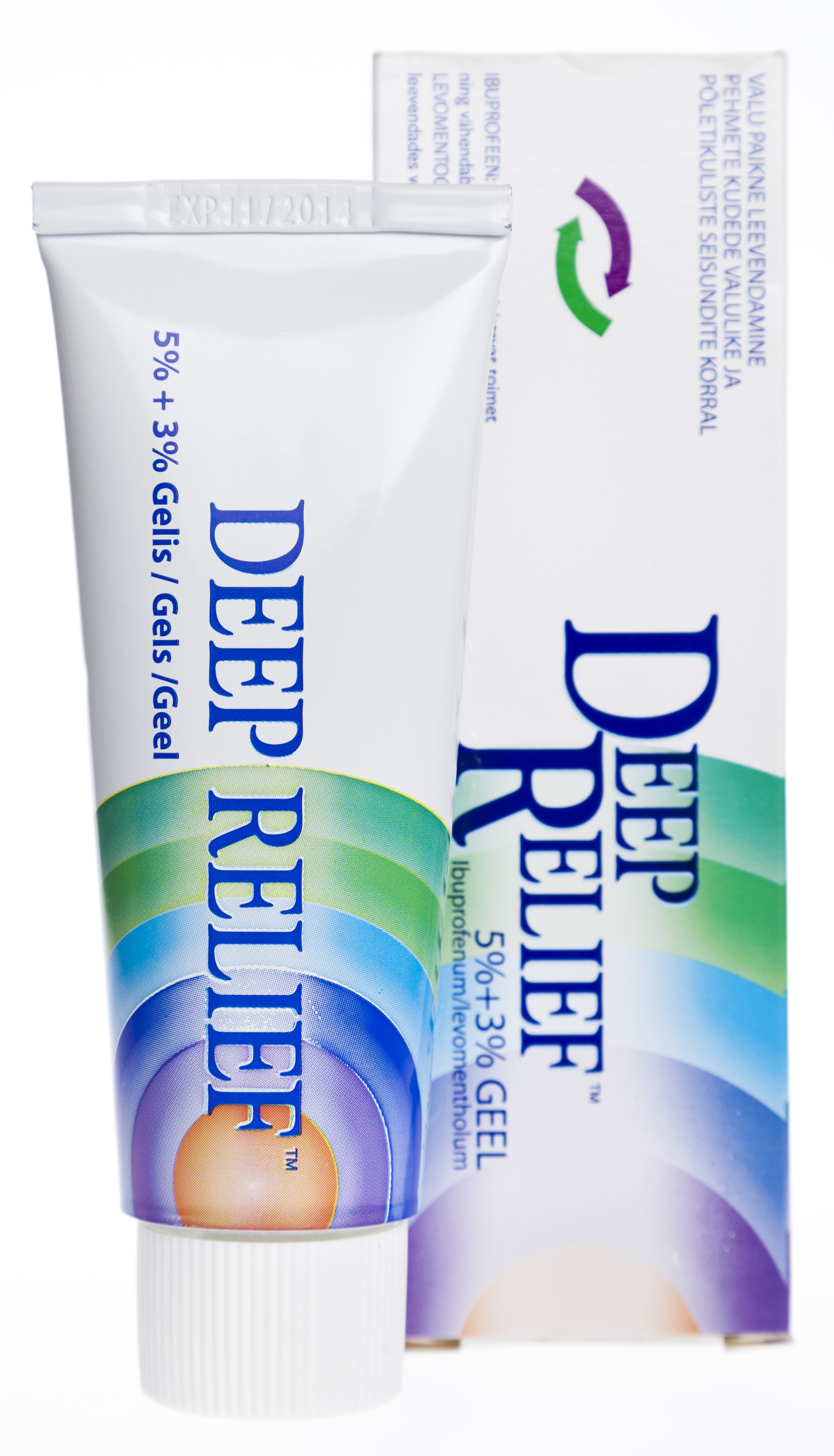 DEEP RELIEF GEEL 50MG+30MG/G 50G - Tootepilt 