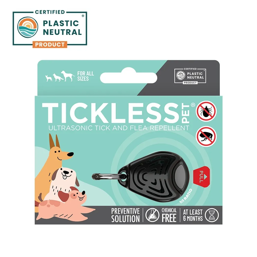 TICKLESS PUUGIPELETAJA LEMMIKLOOMALE MUST - Tootepilt 